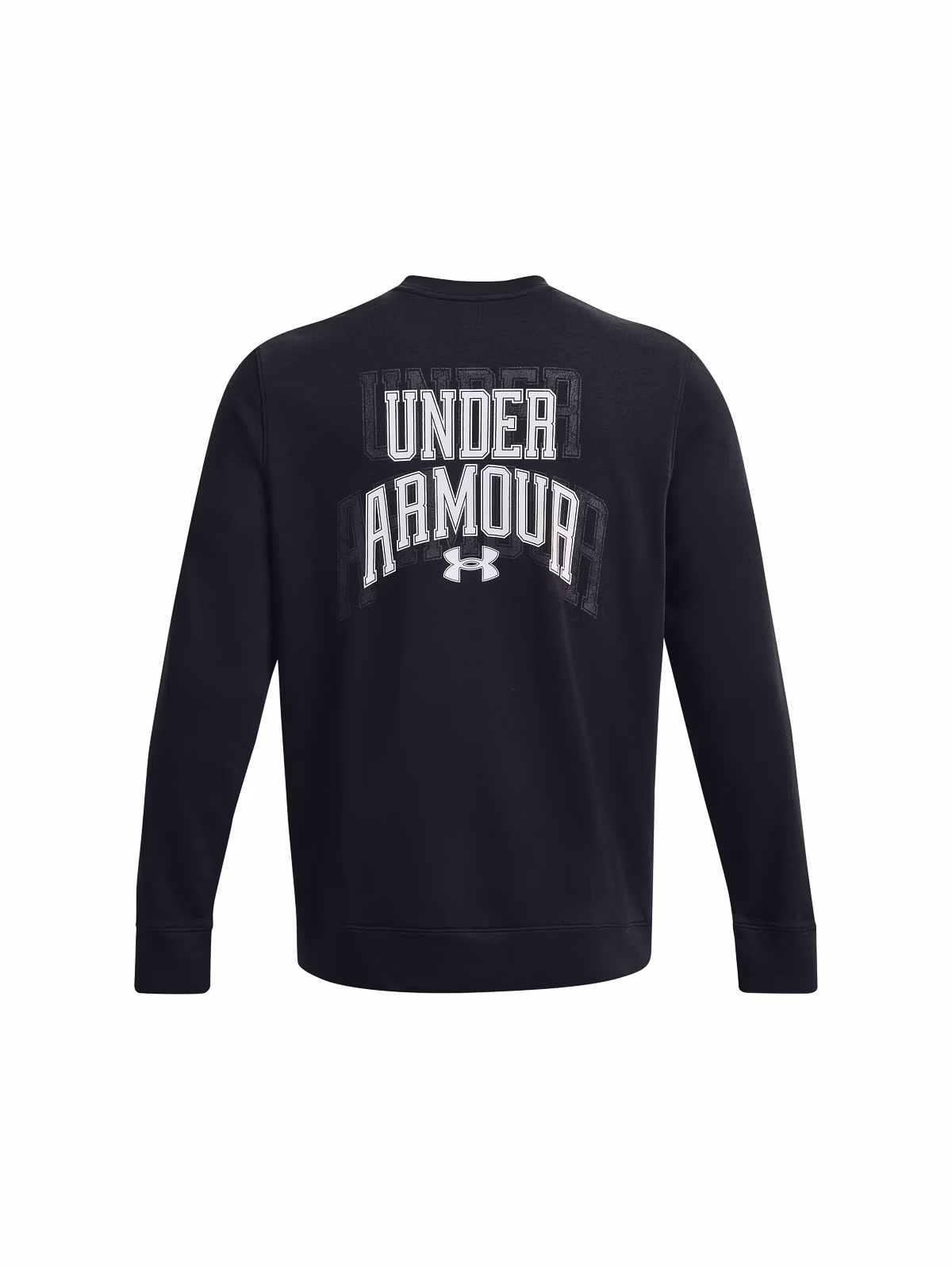 Bluza dresowa męska Under Armour UA Rival Terry Graphic Crew - czarna