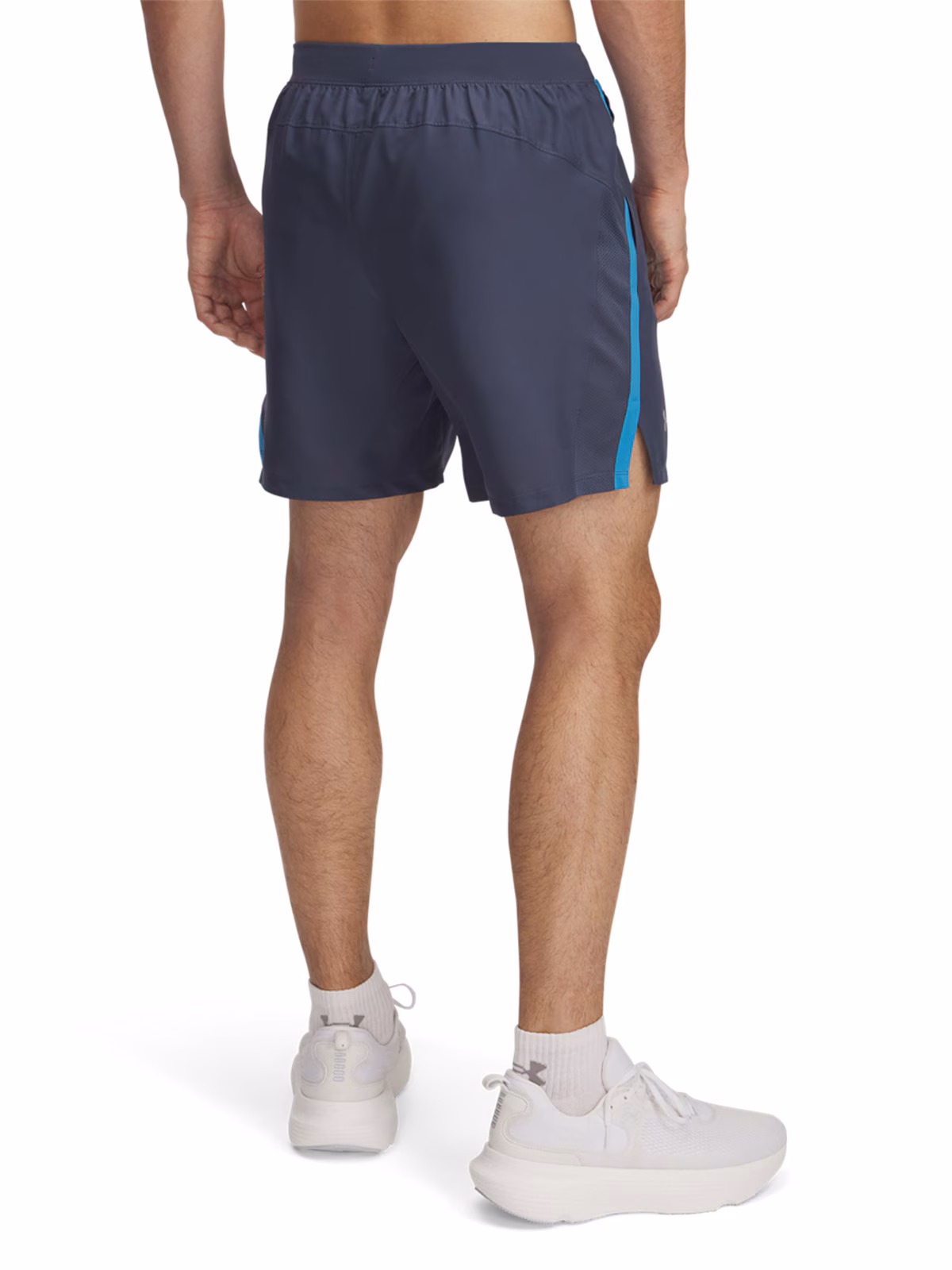 Spodenki do biegania męskie Under Armour UA Launch 7'' Shorts - szare