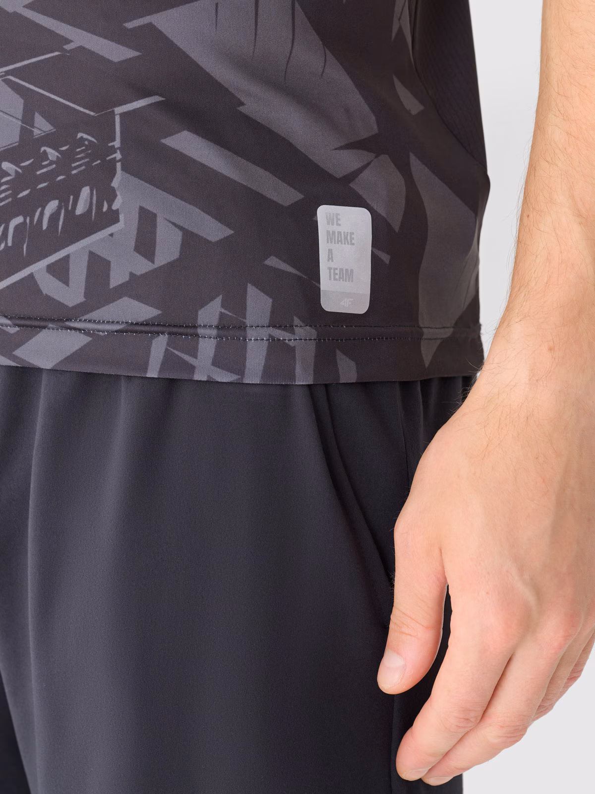 Koszulka klubowa wyjazdowa z sezonu 2024/25 męska 4F x Piast Gliwice - multikolor