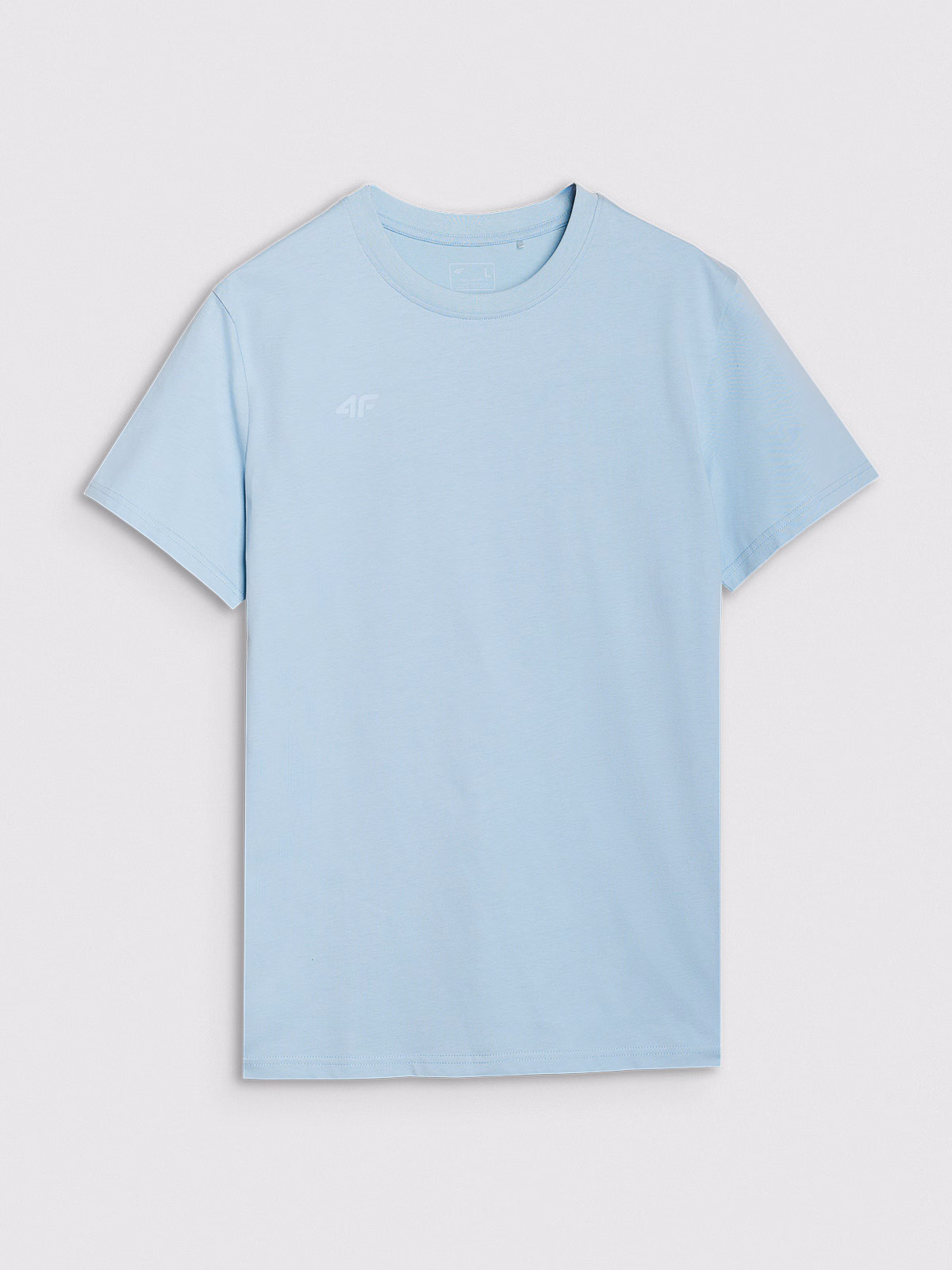 T-shirt regular z nadrukiem męski - czarny