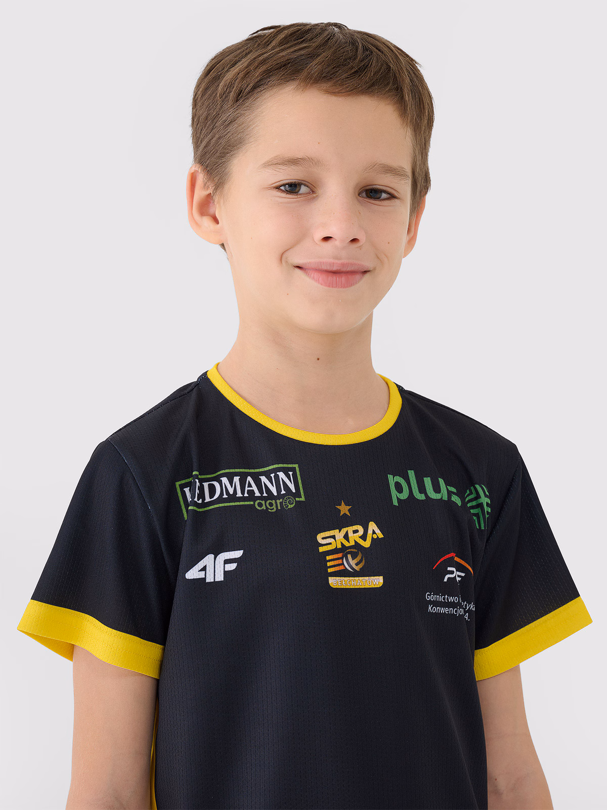 Koszulka meczowa replika wyjazdowa z sezonu 2024/25 dziecięca 4F x PGE GiEK Skra Bełchatów - multikolor