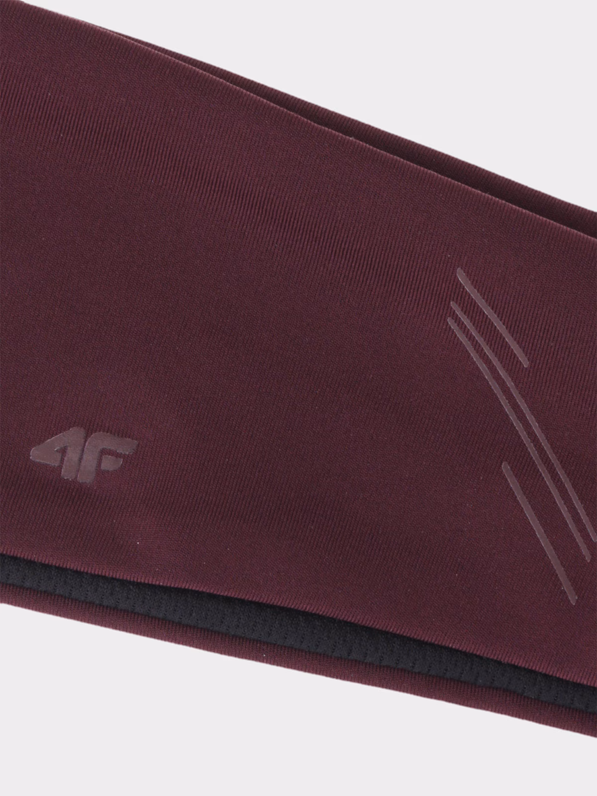 Opaska na głowę do biegania uniseks - beżowa