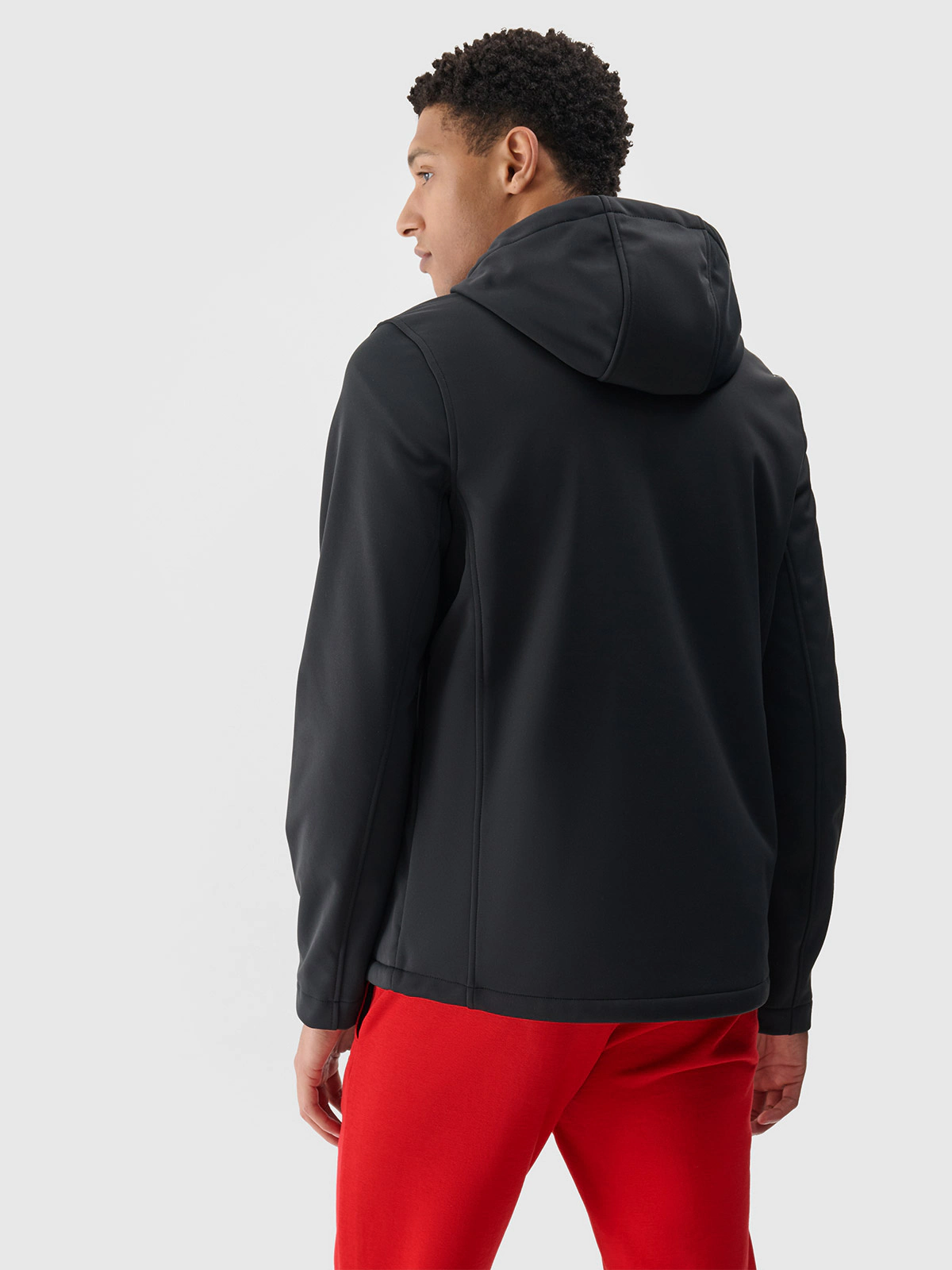 Kurtka softshell wiatroodporna membrana 5 000 męska - szara