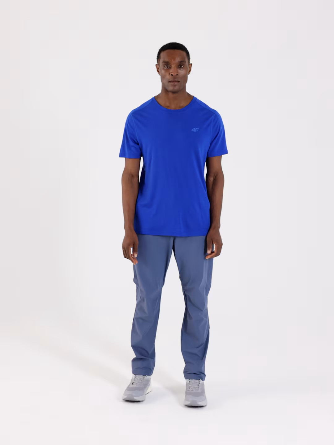 Spodnie trekkingowe szybkoschnące męskie - czarne