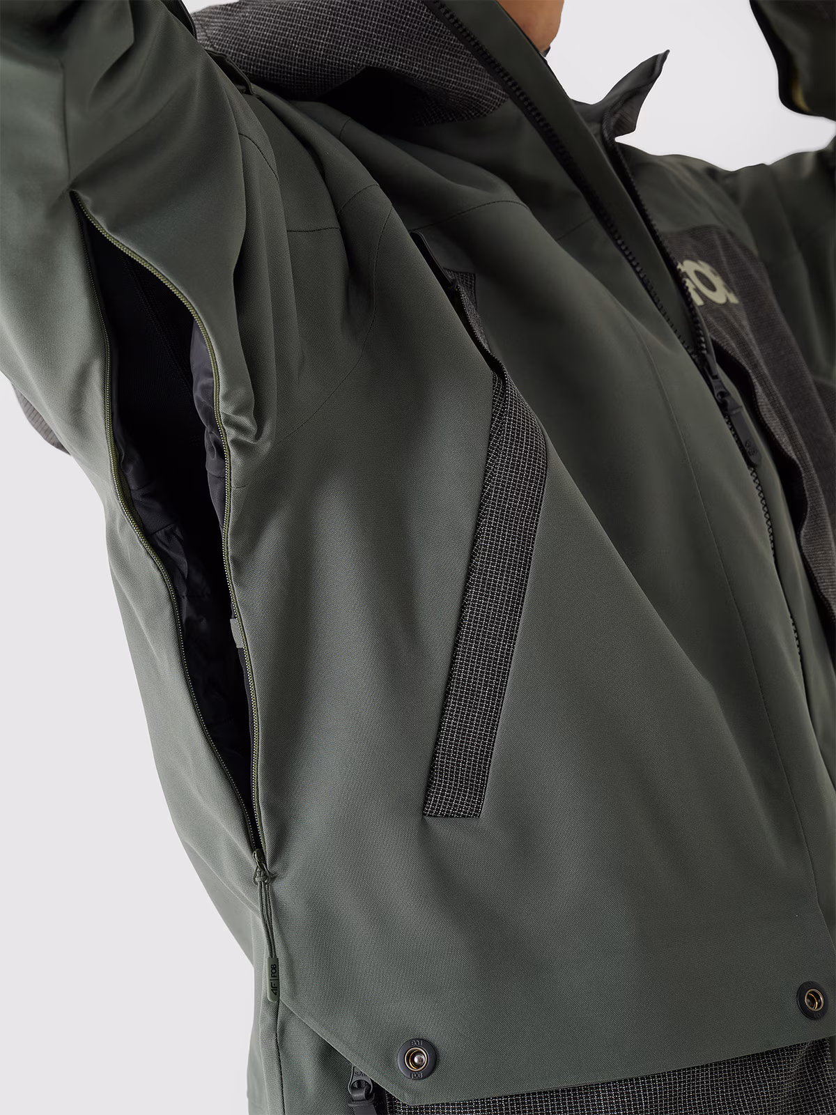 Kurtka snowboardowa membrana 10000 męska - biała