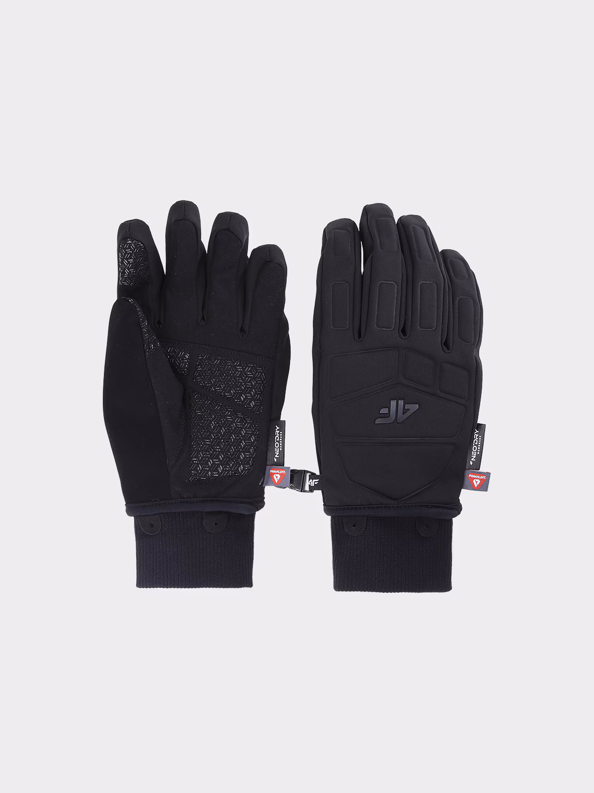 Rękawice narciarskie Primaloft Silver męskie - czarne