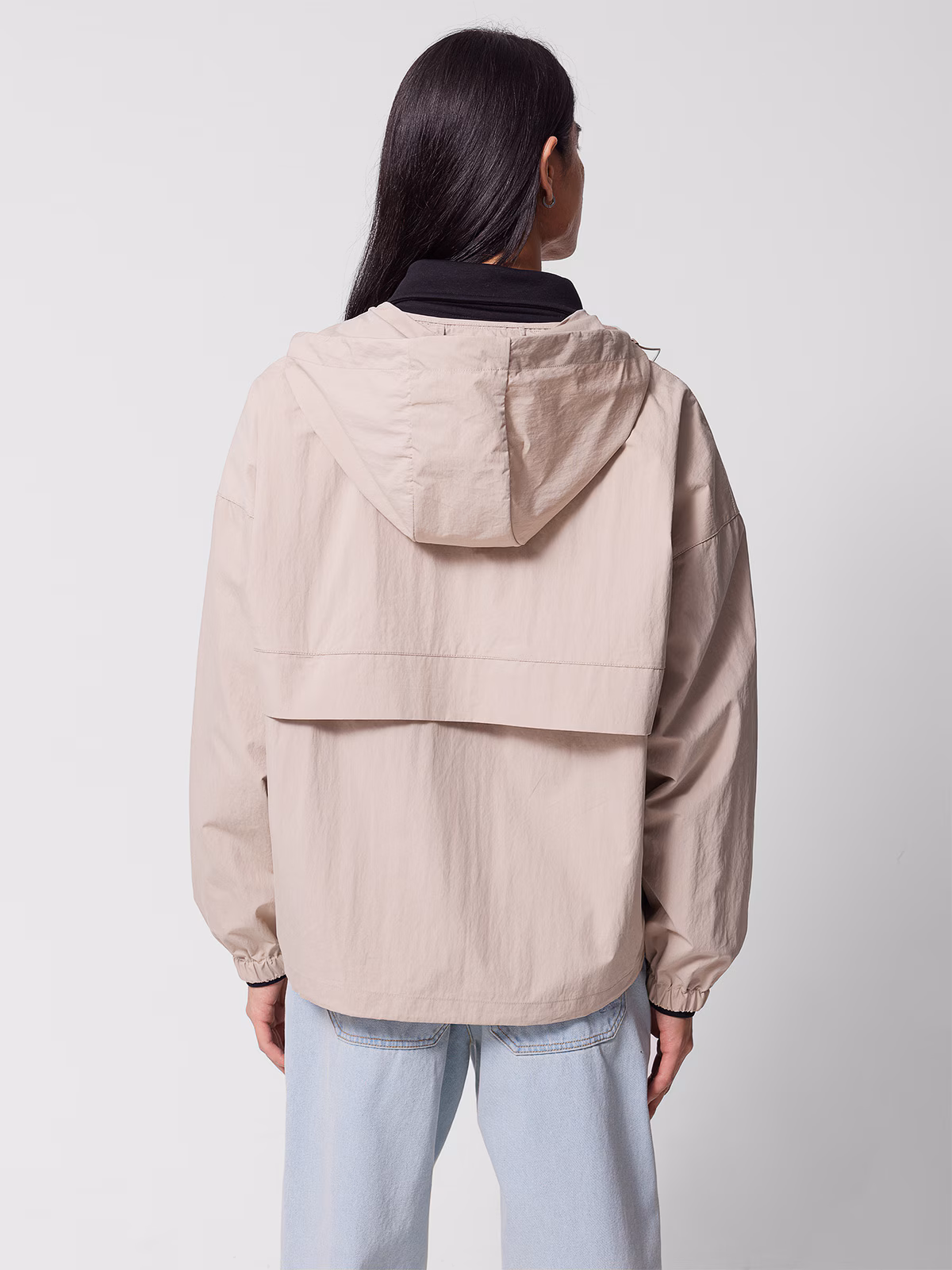 Kurtka przejściowa z kapturem męska Outhorn - czarna