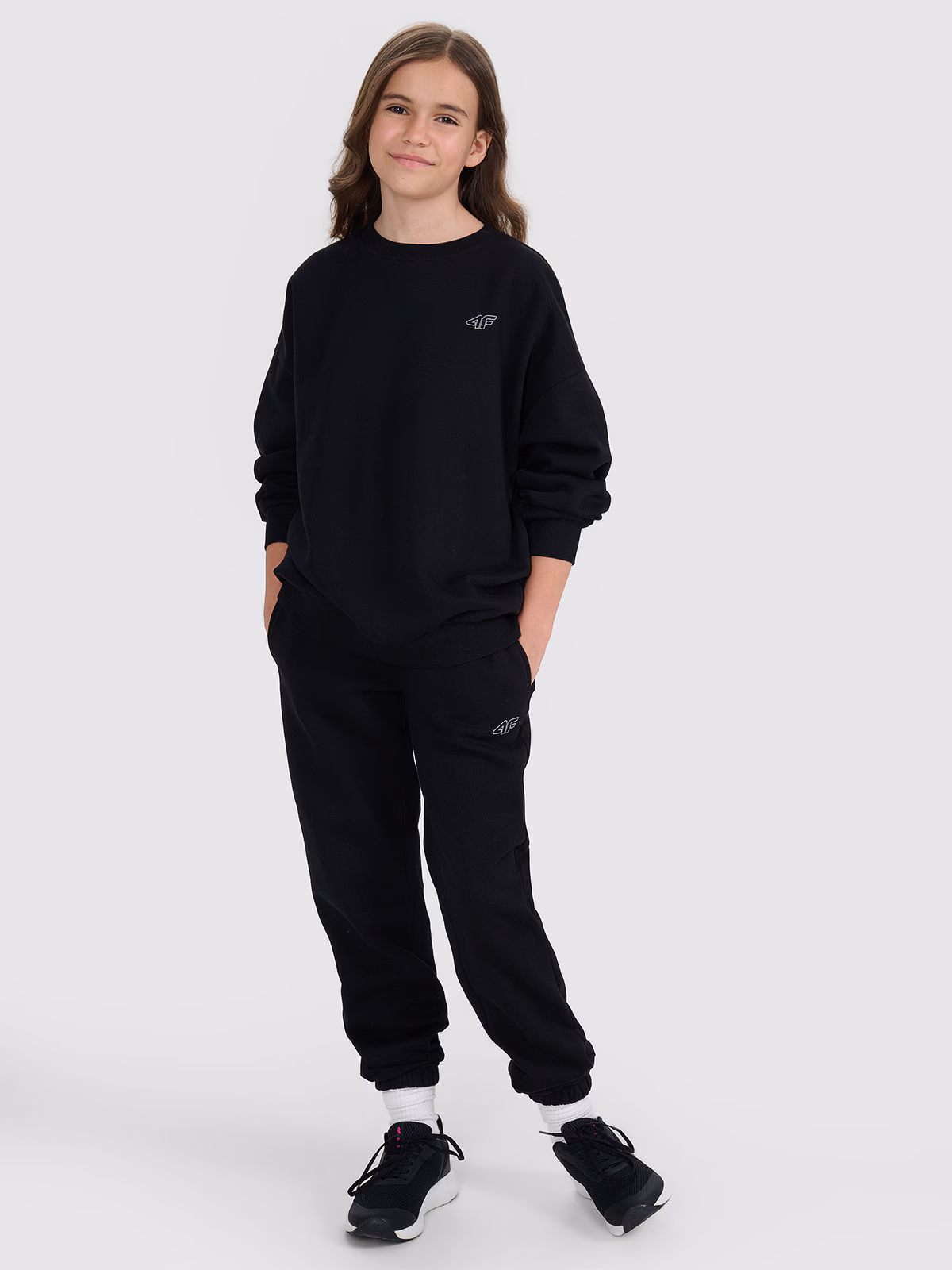 Komplet dresowy dziecięcy - czarny