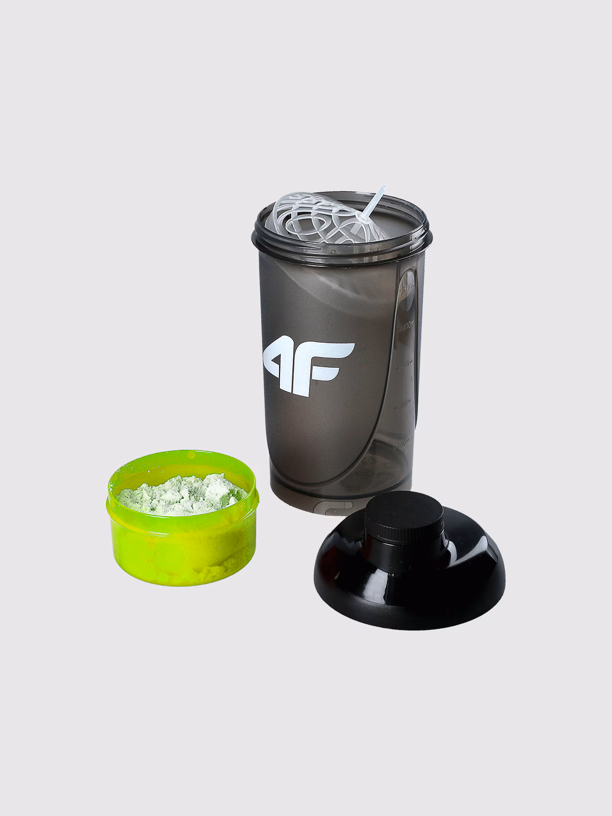 Shaker 500 ml + 150 ml - czarny