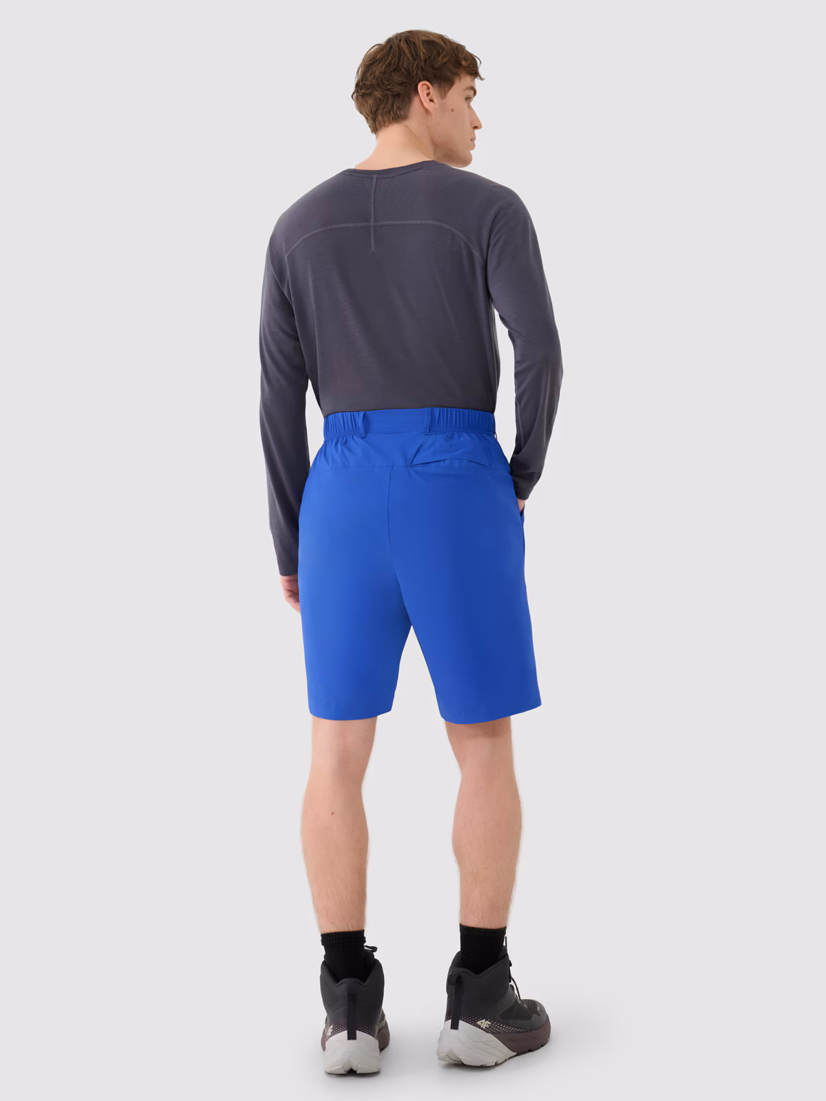 Spodenki trekkingowe 4Way Stretch męskie - granatowe