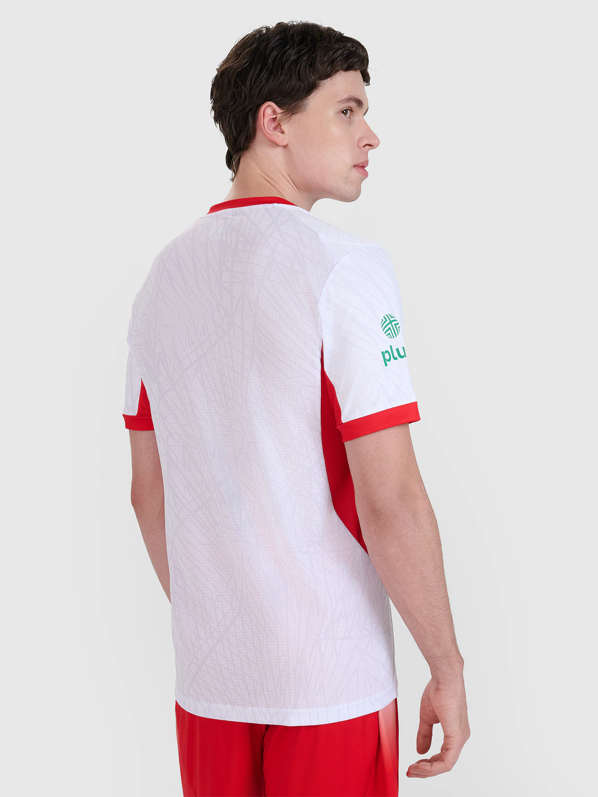 Koszulka meczowa replika domowa męska 4F x Polska Siatkówka - biała