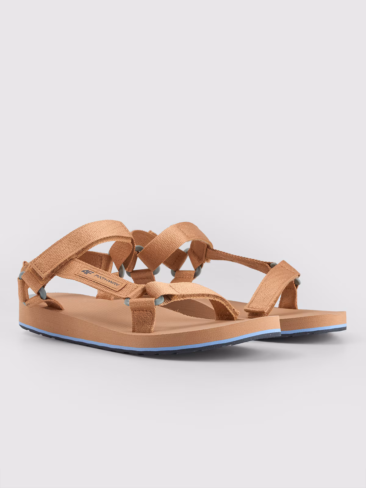 Sandały damskie - fioletowe