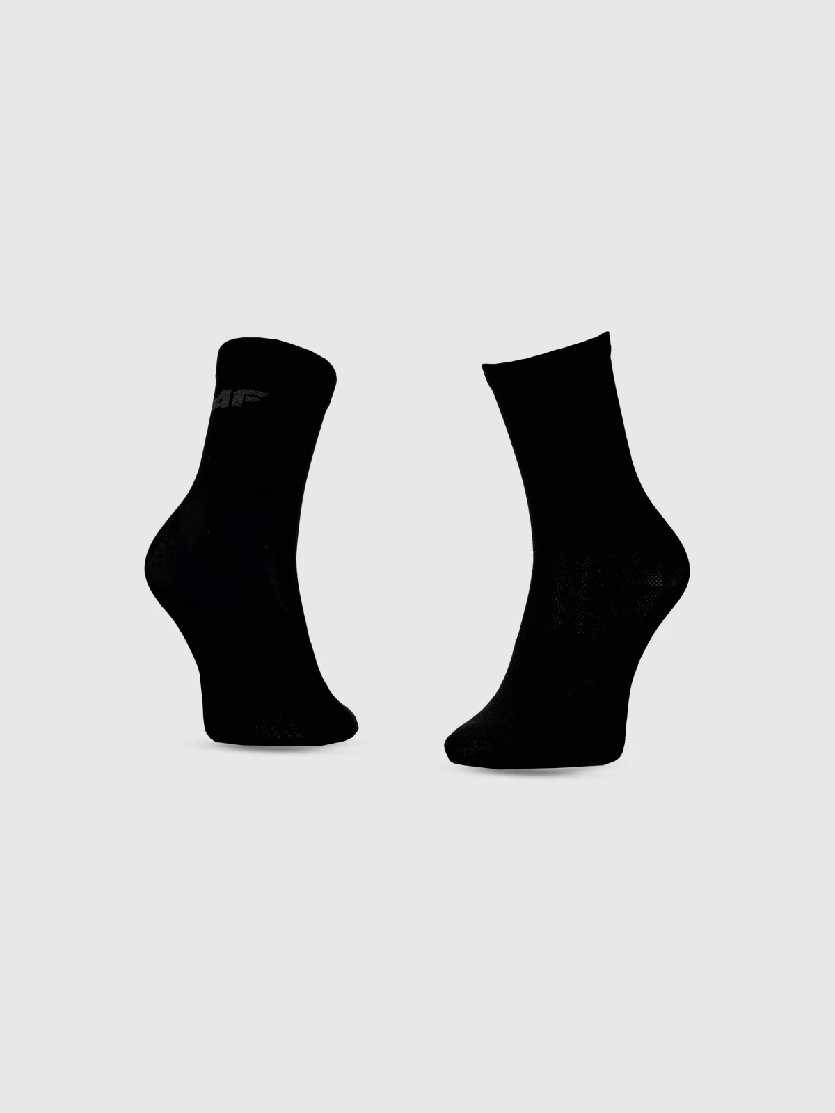 Skarpetki rowerowe za kostkę uniseks - czarne