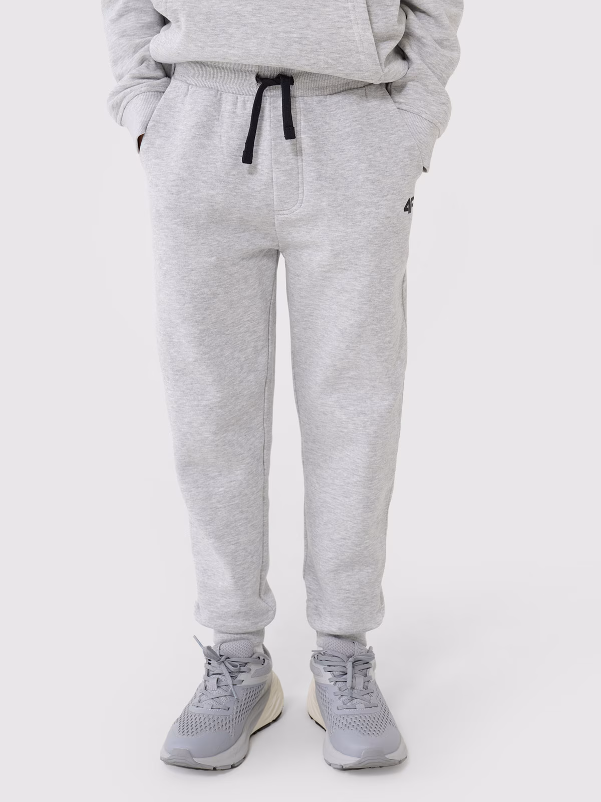 Spodnie dresowe joggery chłopięce - czarne