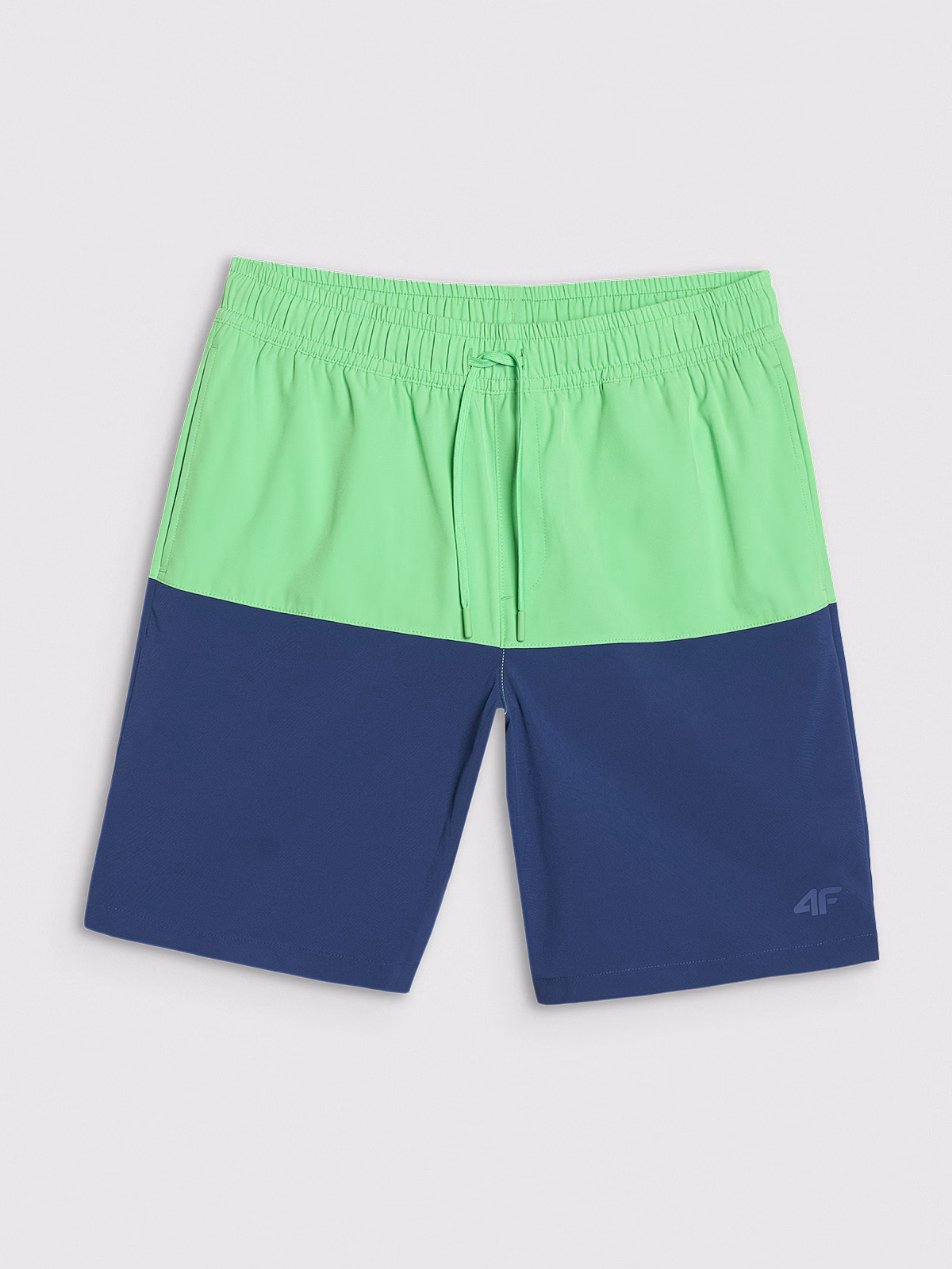 Spodenki plażowe męskie - niebieskie