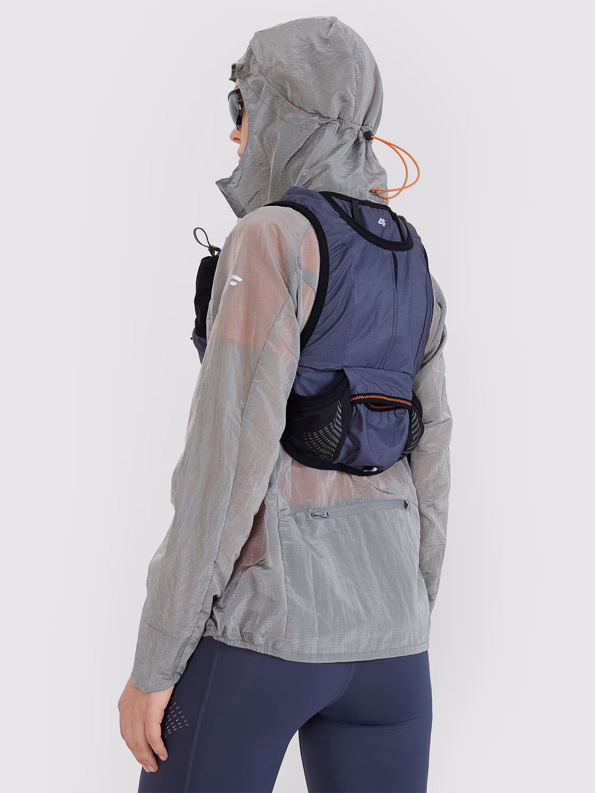 Kamizelka do biegania w terenie - granatowa