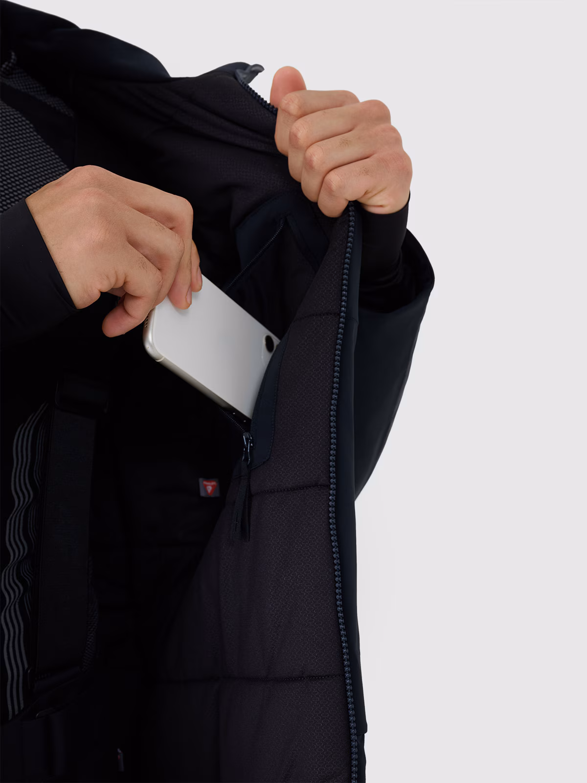 Kurtka narciarska 4FPro membrana Dermizax 20000/20000 męska - czarna