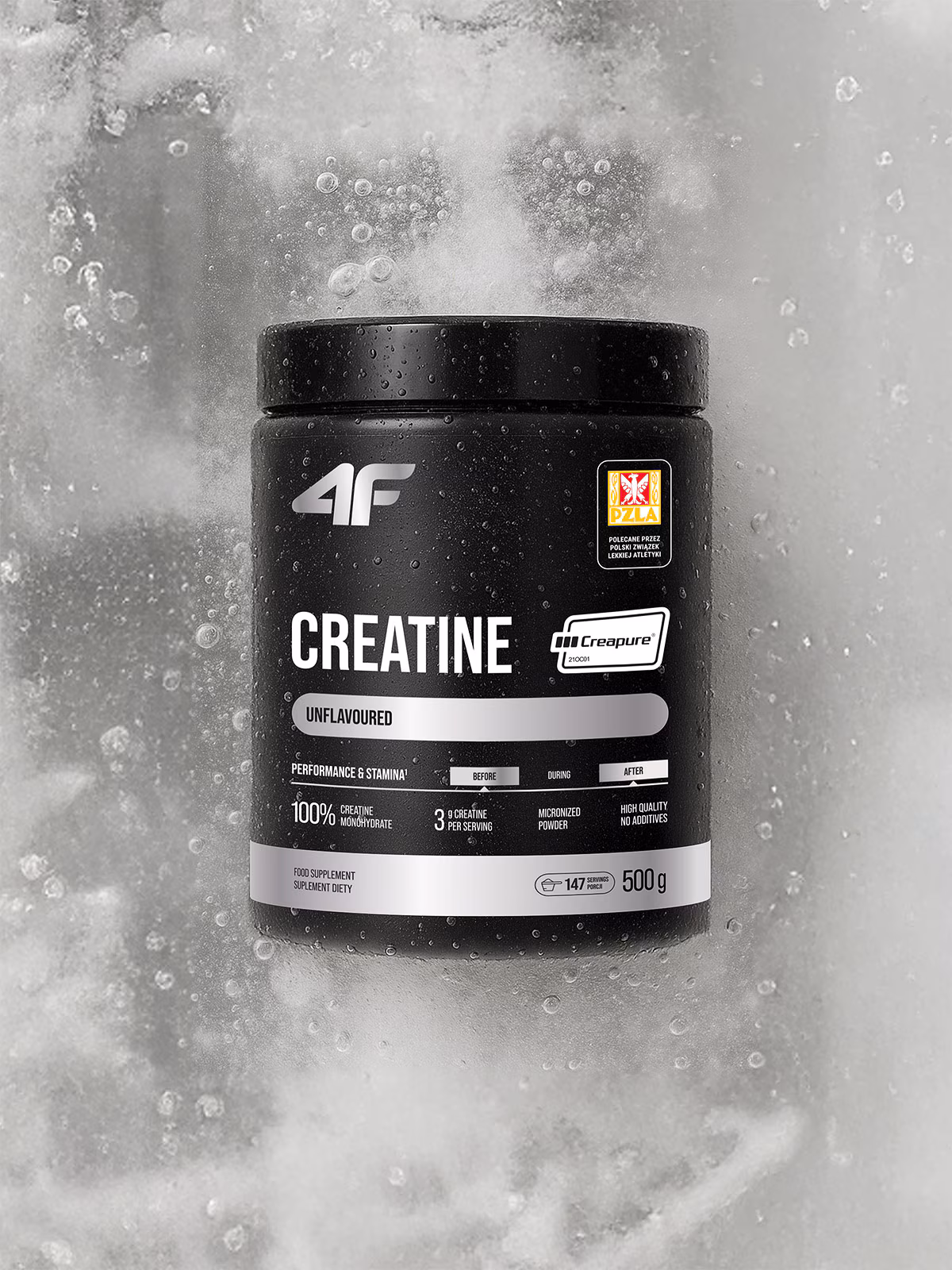 Monohydrat kreatyny w proszku (500 g)