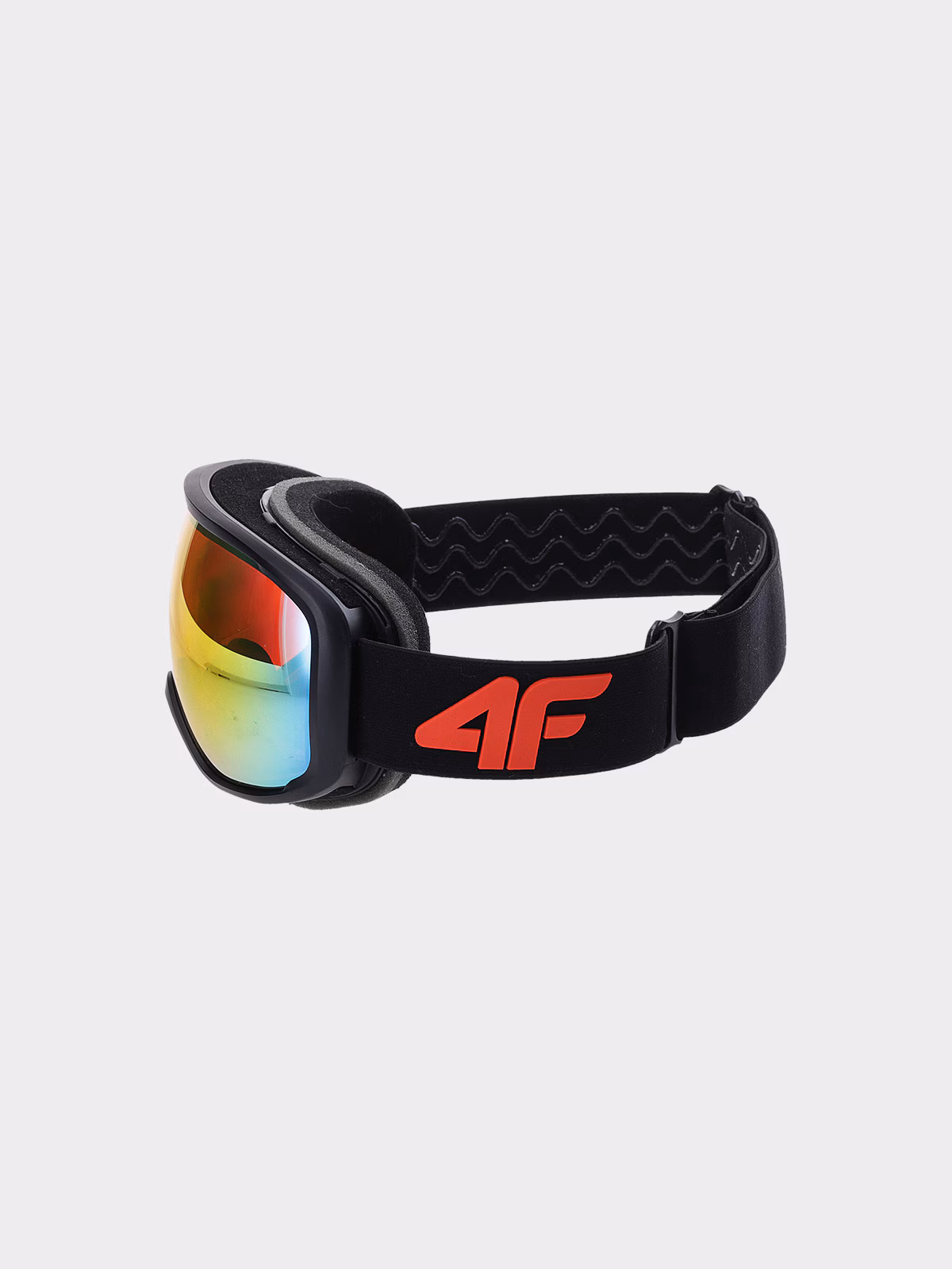 Gogle narciarskie z lustrzaną powłoką dziecięce - fioletowe