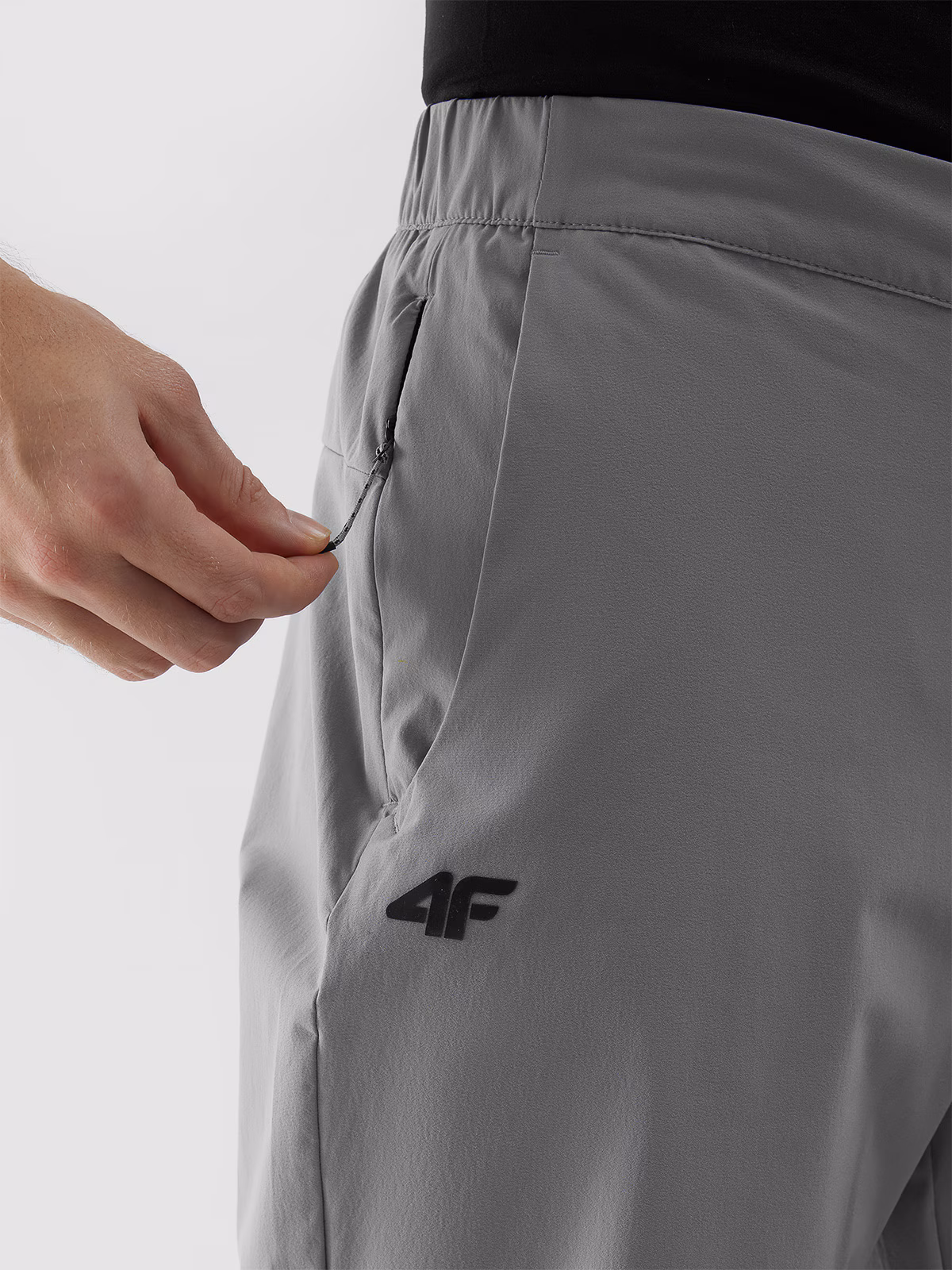 Spodenki trekkingowe 4Way Stretch męskie - oliwkowe