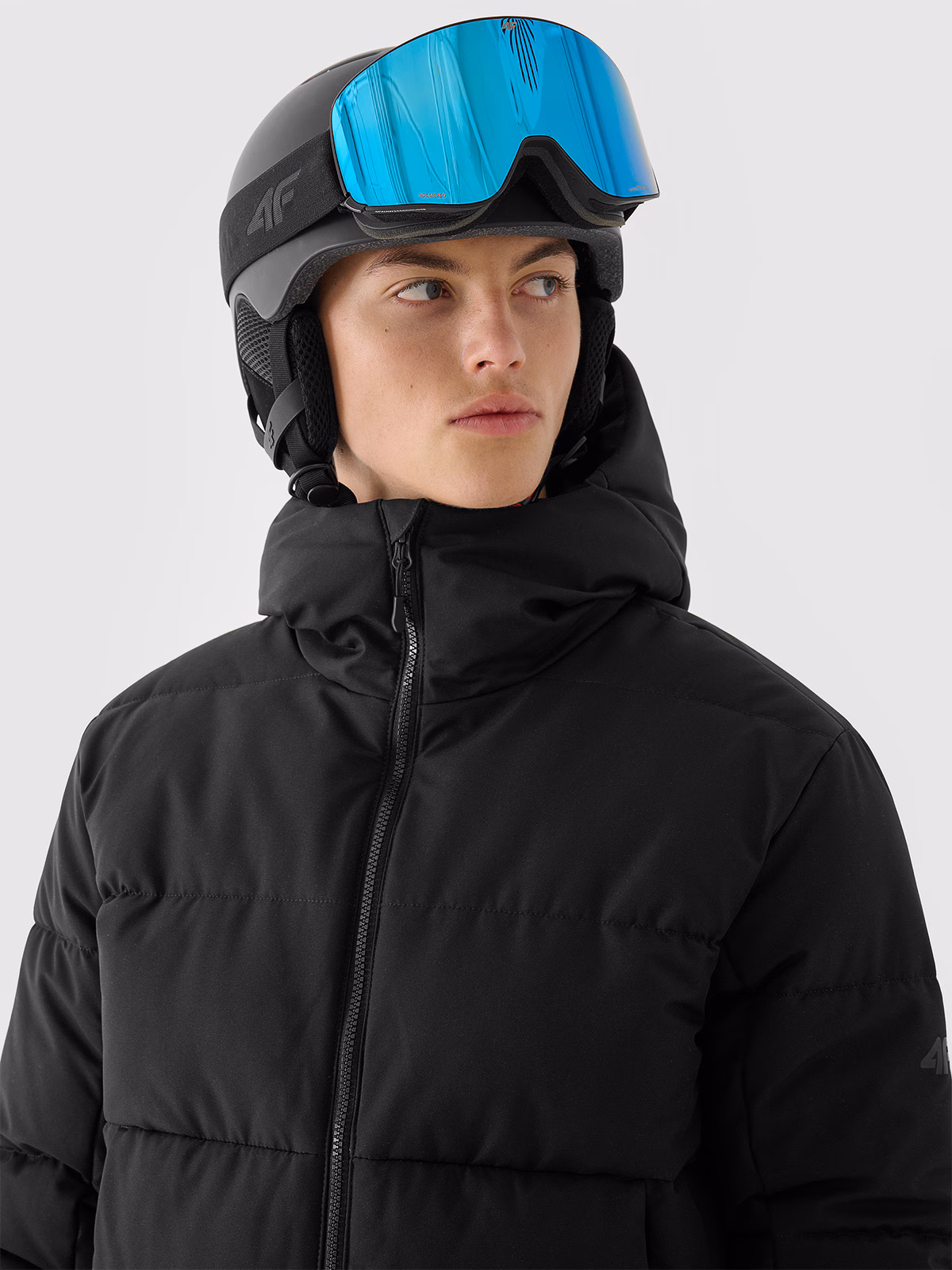 Kurtka narciarska membrana 5000 męska - khaki