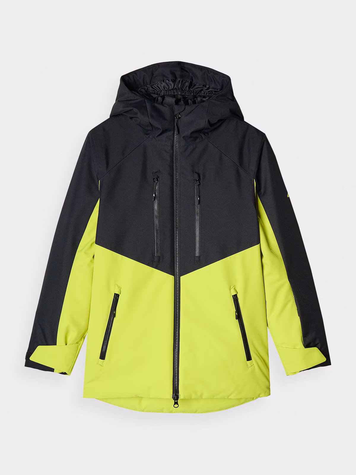 Kurtka narciarska membrana 10000 chłopięca - zielona