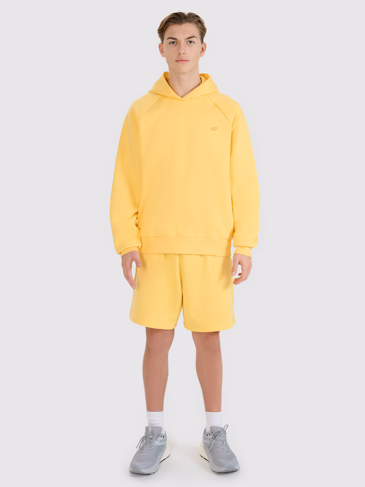 Spodenki dresowe uniseks - szare