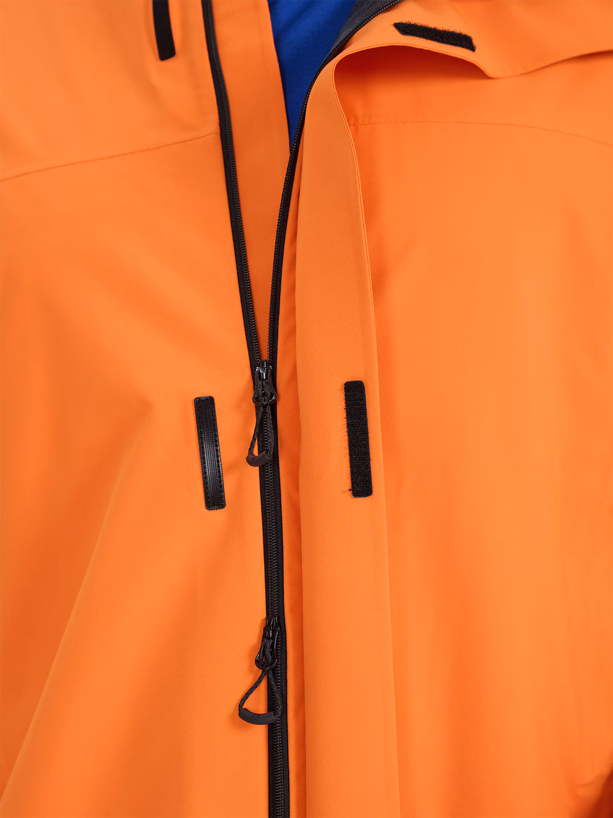 Kurtka trekkingowa membrana 15000 męska - pomarańczowa