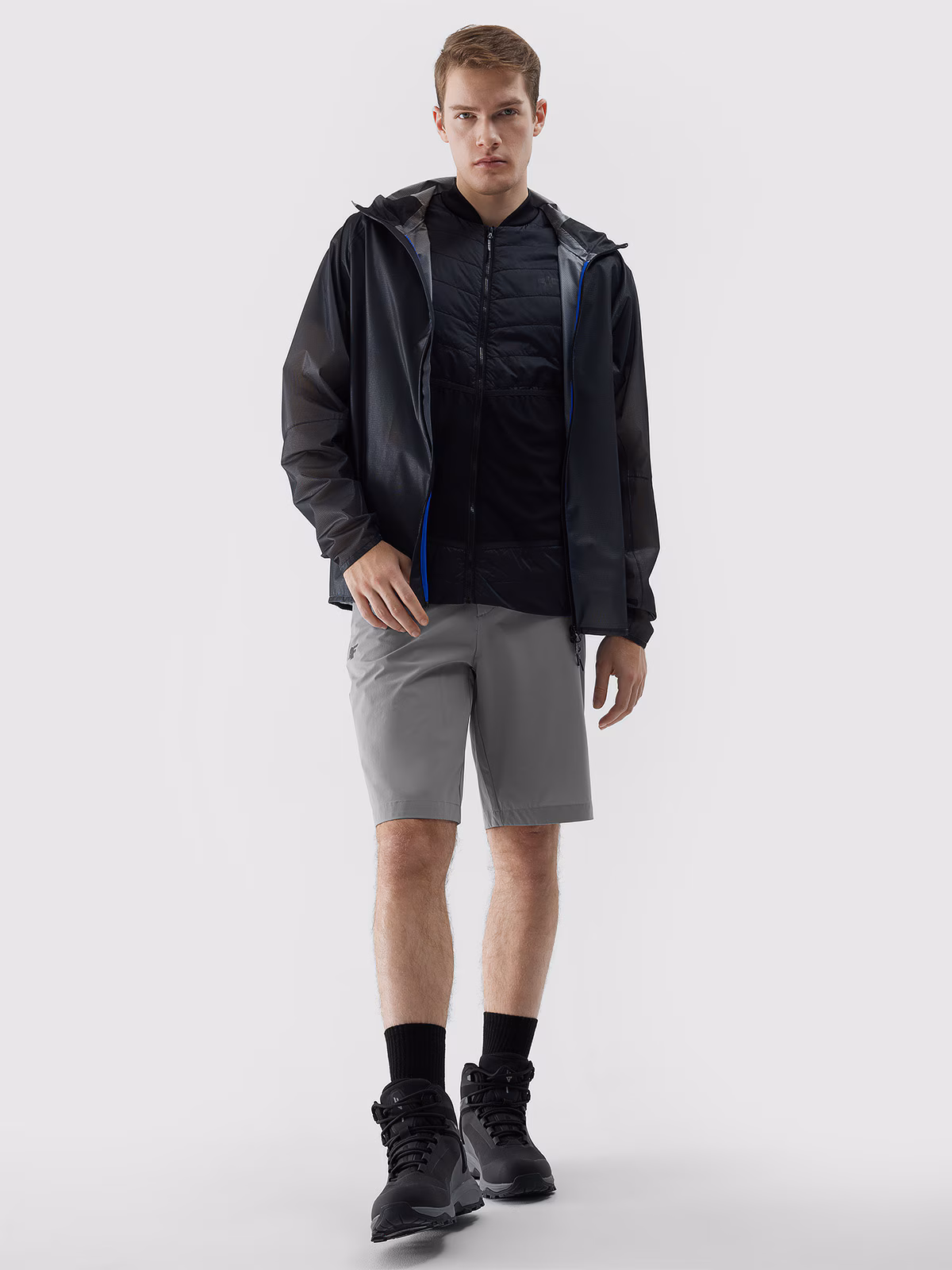 Spodenki trekkingowe 4Way Stretch męskie - oliwkowe