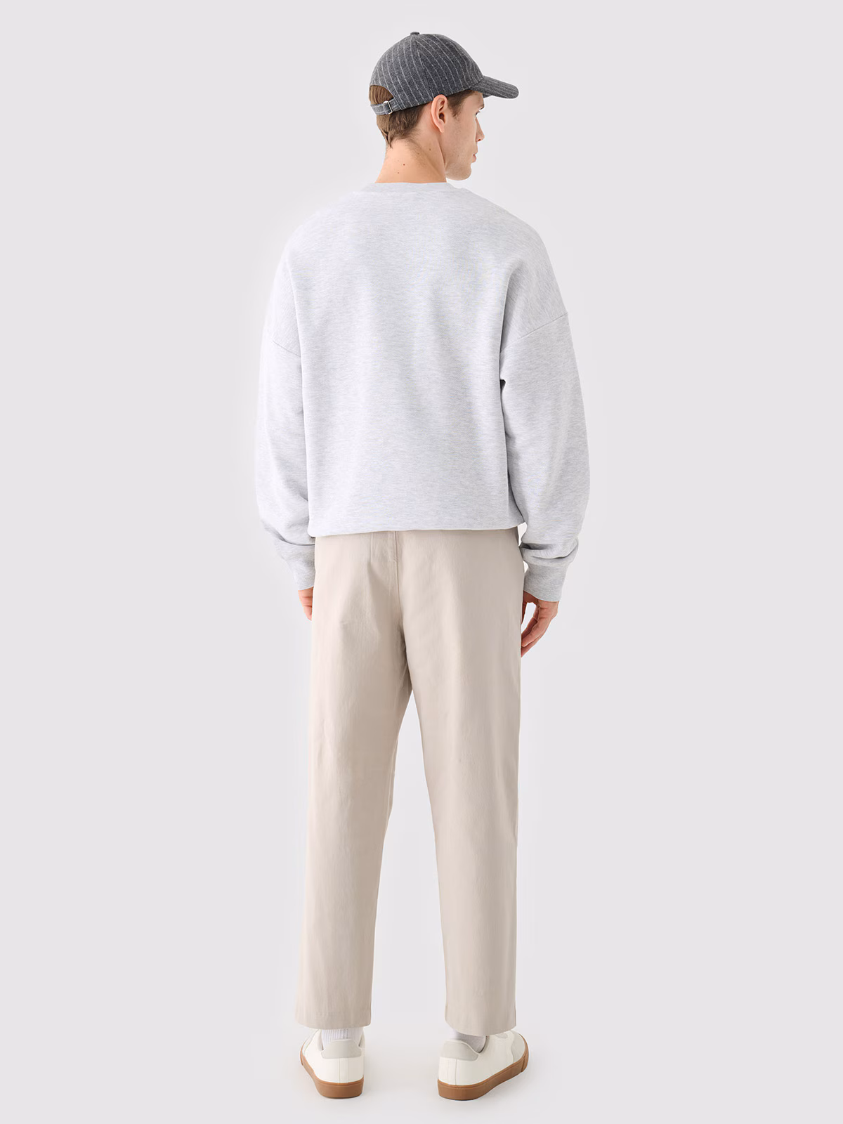 Spodnie tkaninowe męskie Outhorn - czarne