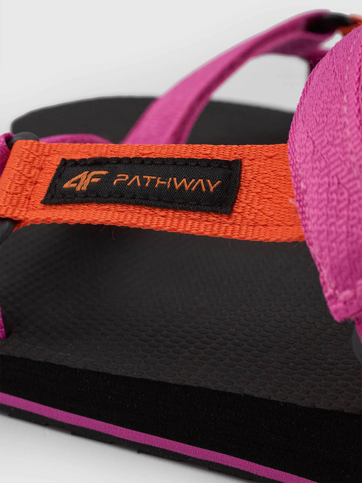 Sandały damskie - fioletowe