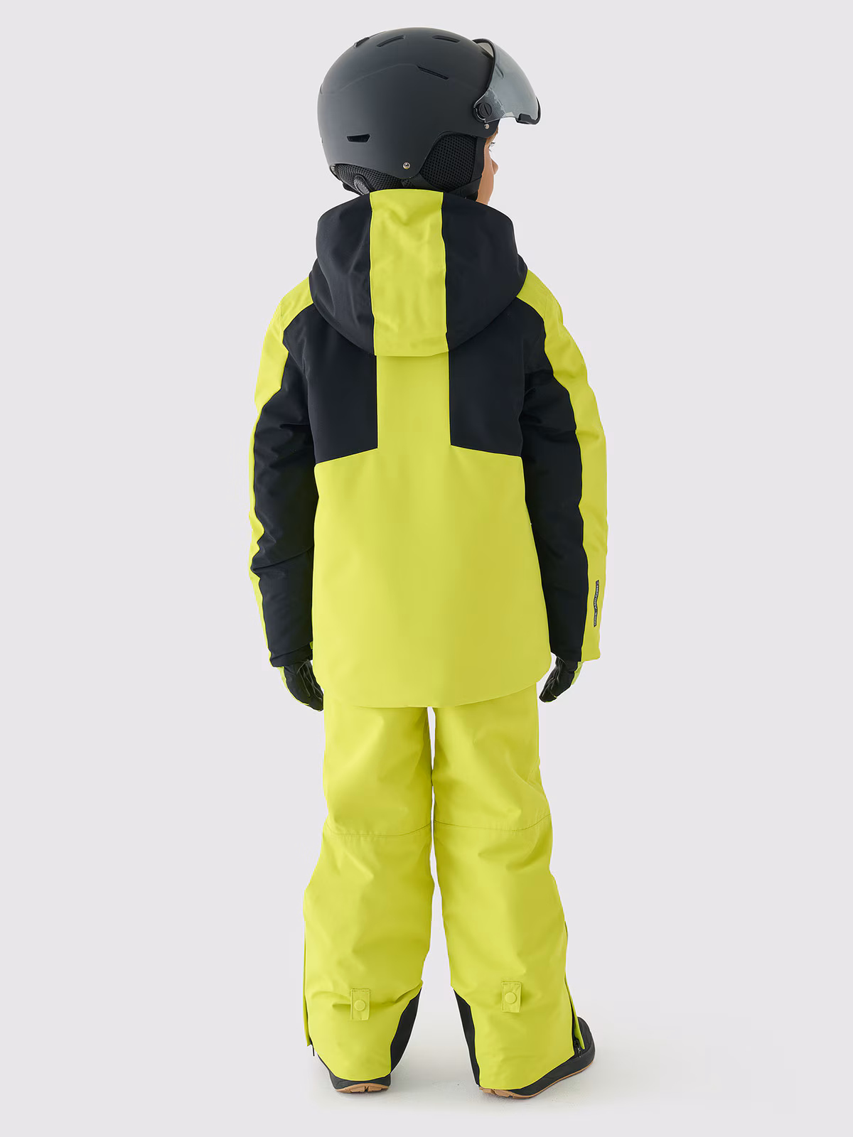 Kurtka narciarska membrana 8000 chłopięca - czarna