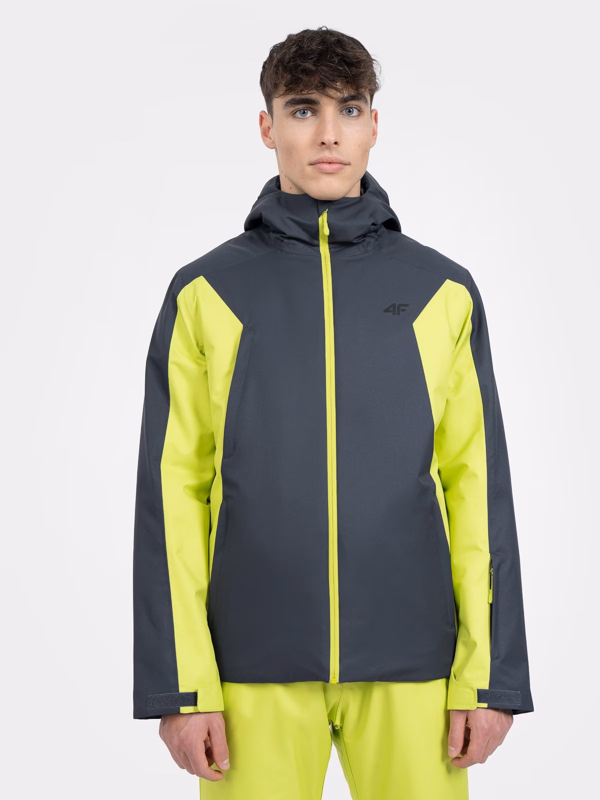 Kurtka narciarska membrana 5000 męska - szara