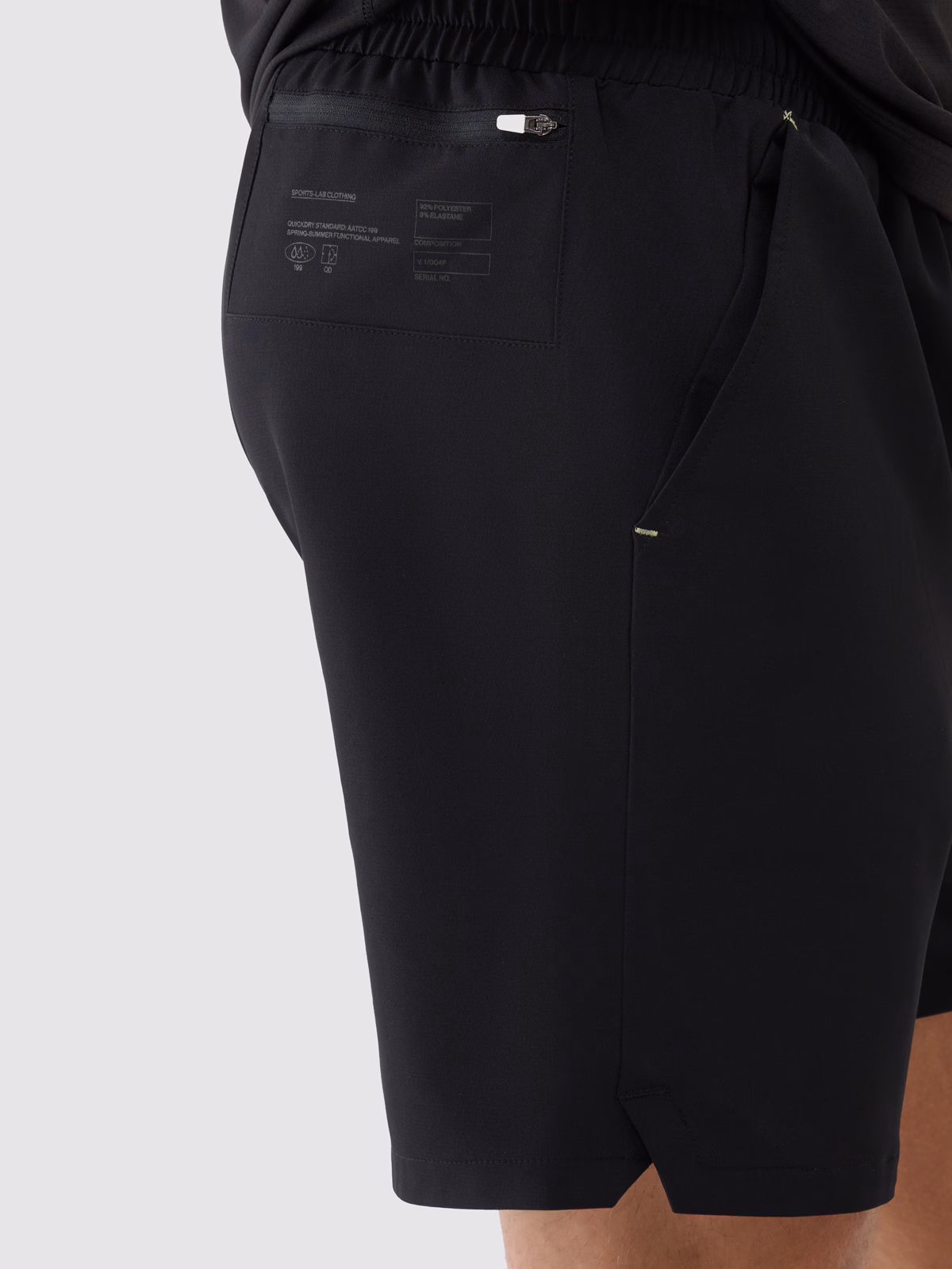 Spodenki treningowe szybkoschnące męskie - beżowe