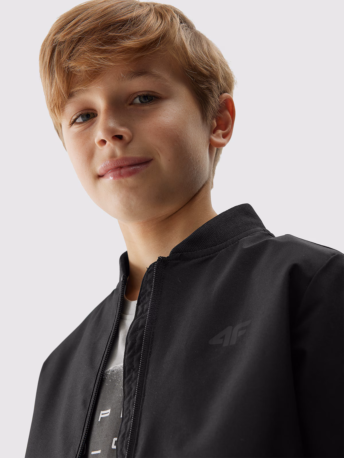 Kurtka przejściowa chłopięca - czarna