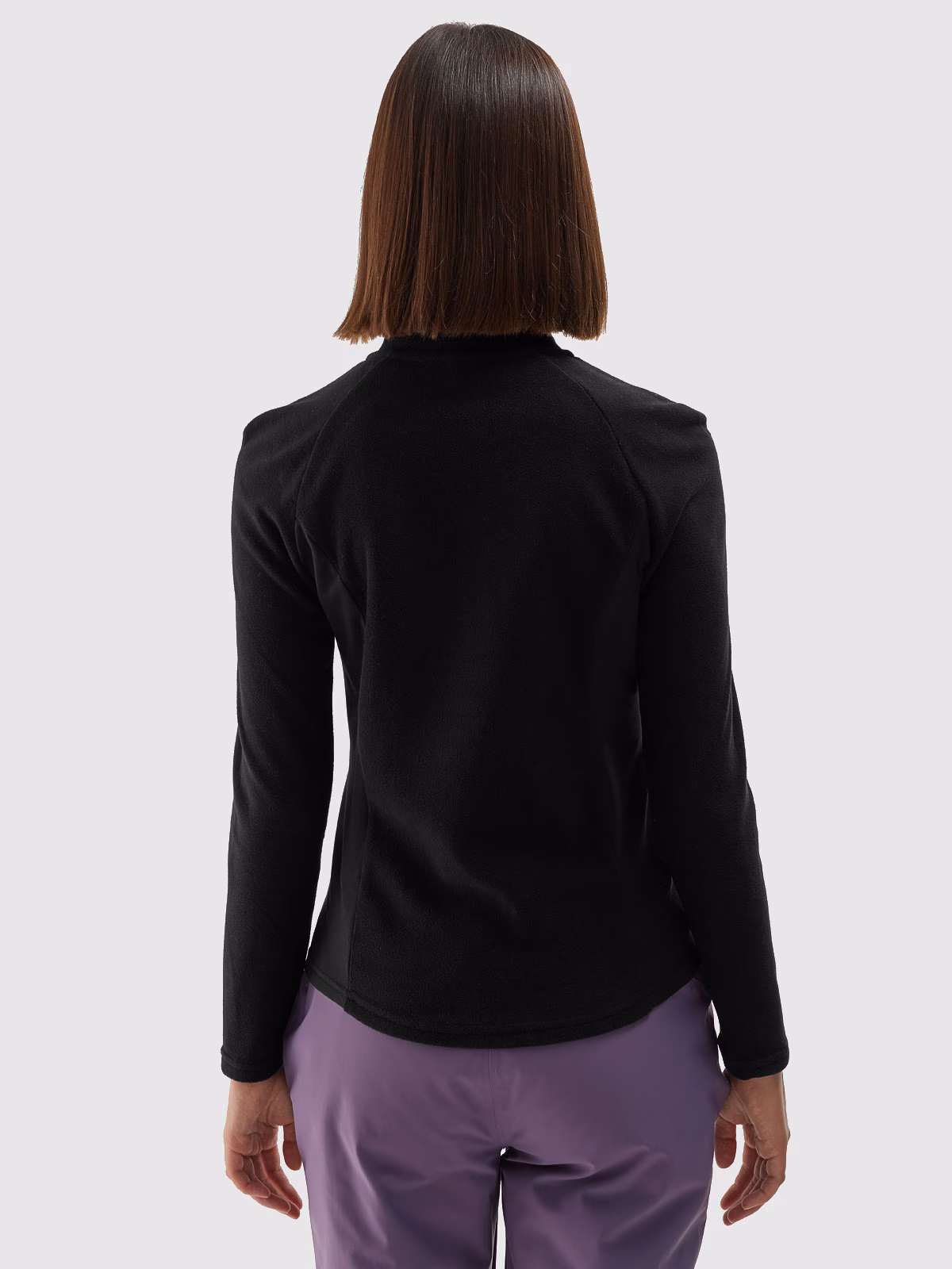 Bielizna termiczna polarowa (góra) damska - czarna