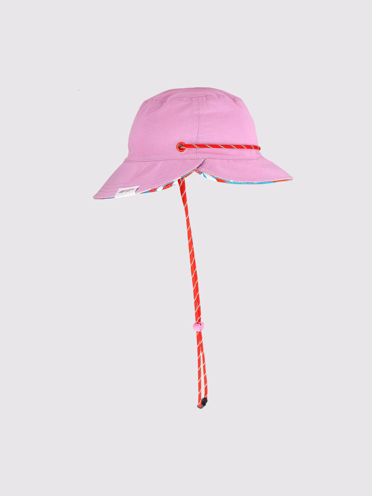 Kapelusz dwustronny bucket hat uniseks - różowy