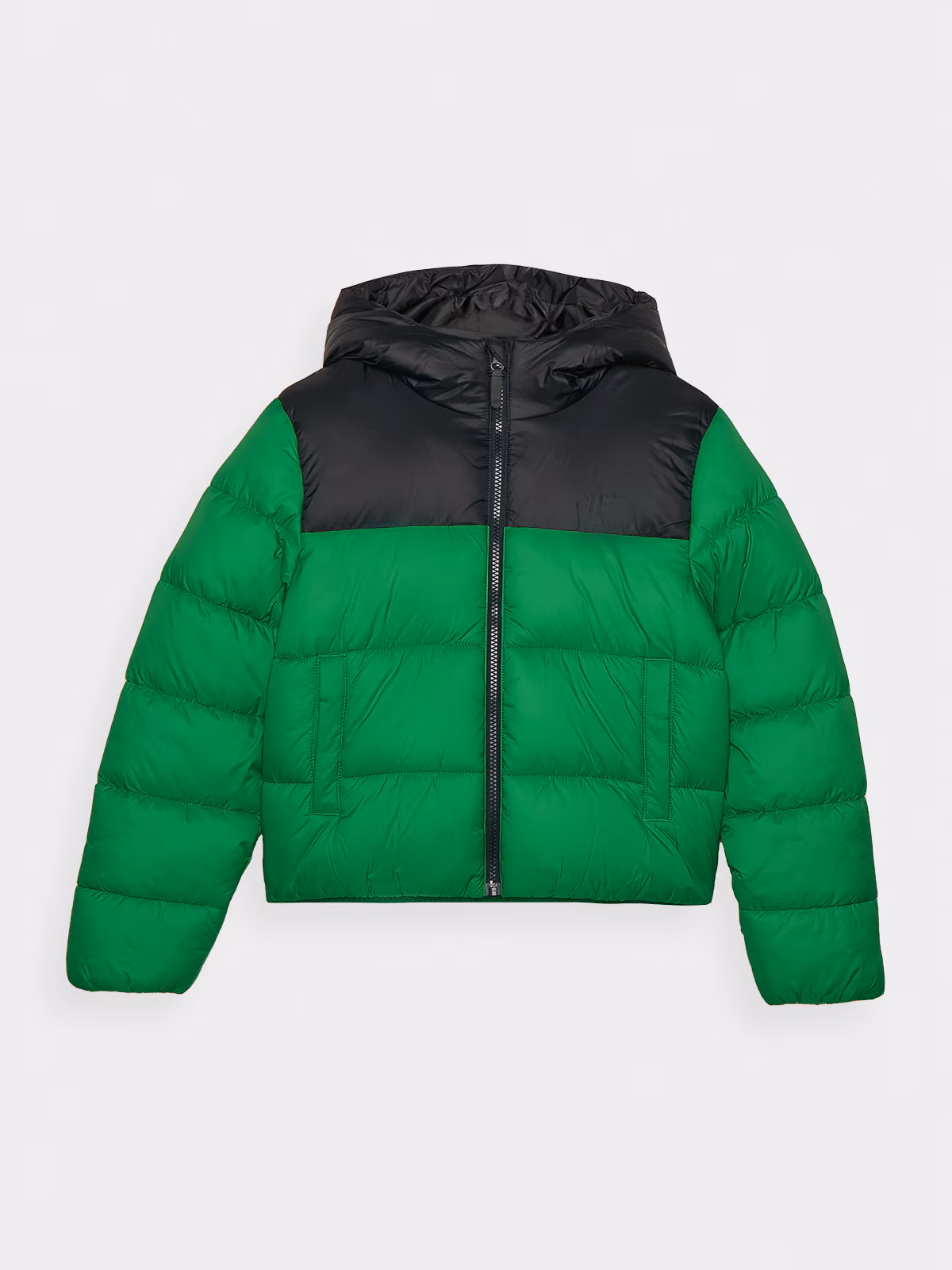 Kurtka puchowa z wypełnieniem syntetycznym chłopięca - żółta