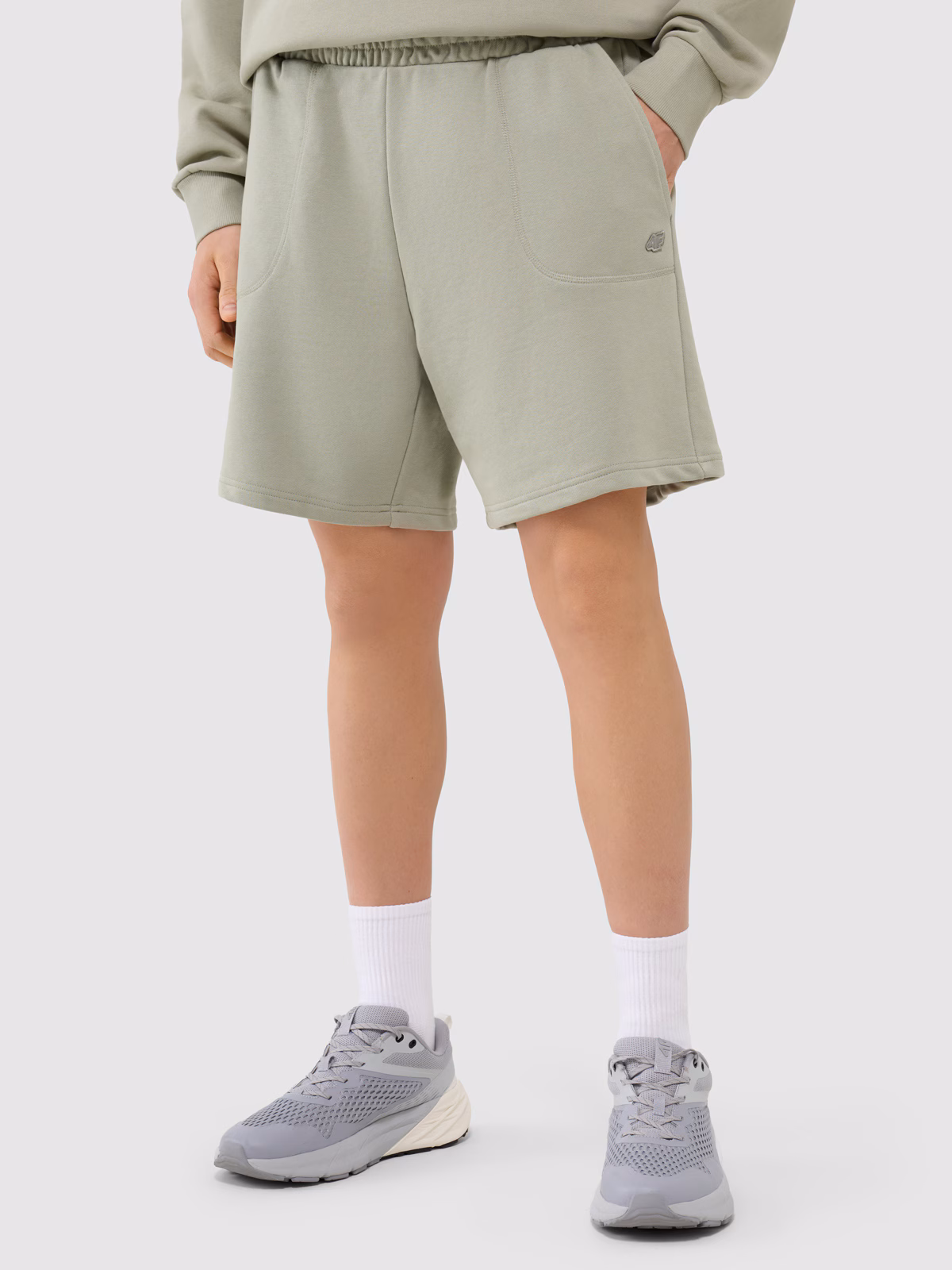 Spodenki dresowe uniseks - szare