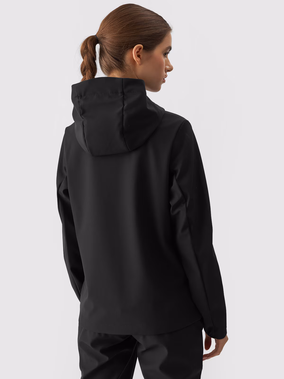 Kurtka softshell wiatroodporna membrana 5000 damska - różowa