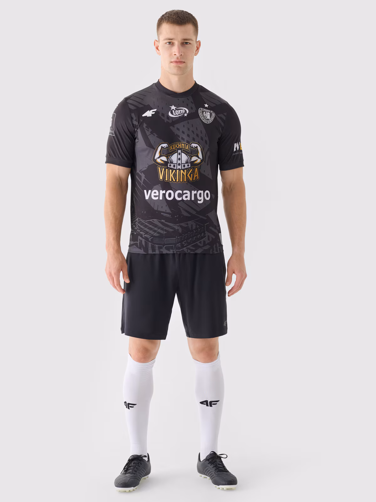 Koszulka klubowa wyjazdowa z sezonu 2024/25 męska 4F x Piast Gliwice - multikolor