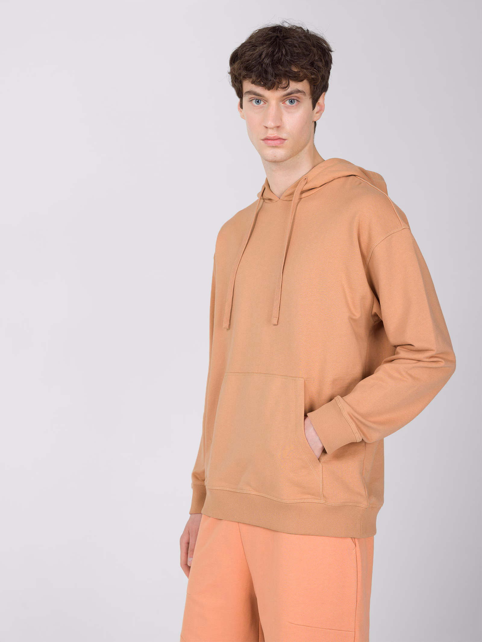 Bluza dresowa nierozpinana z kapturem męska Outhorn - zielona