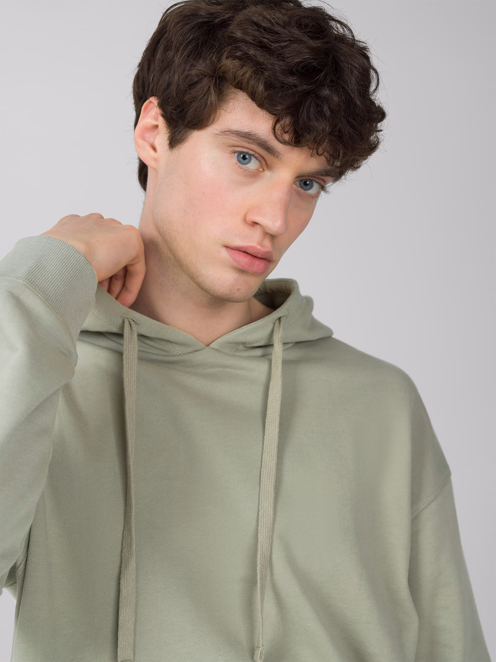 Bluza dresowa nierozpinana z kapturem męska Outhorn - zielona