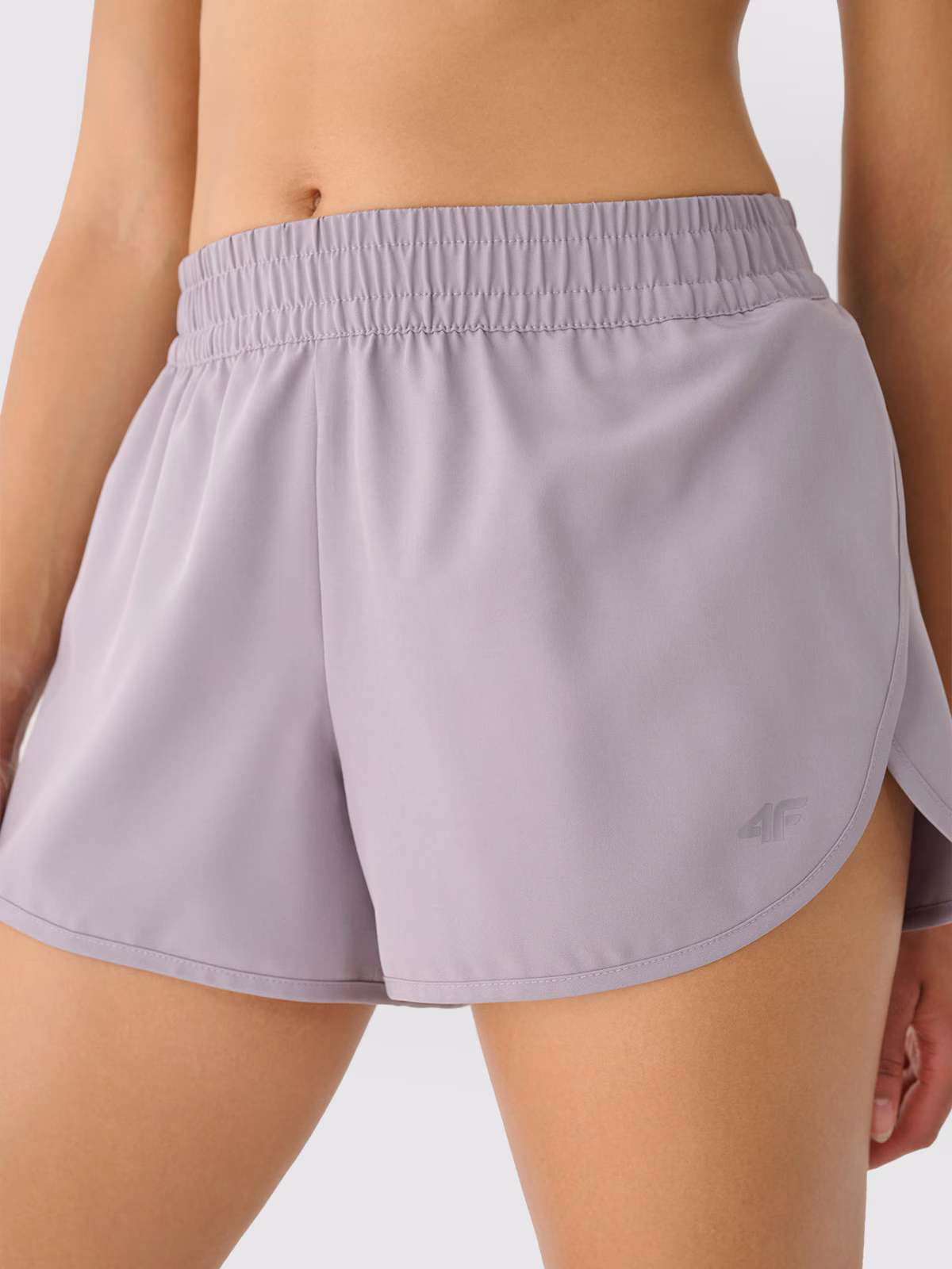 Spodenki plażowe damskie - fioletowe