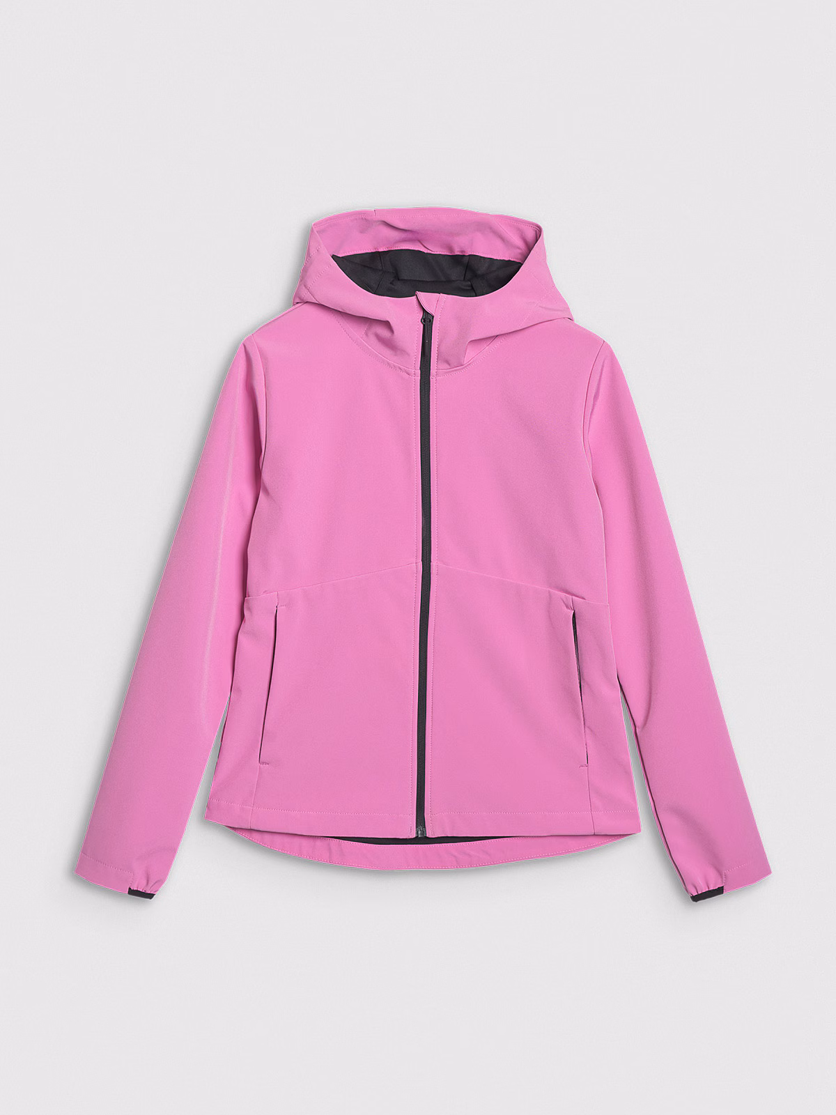 Kurtka softshell wiatroodporna membrana 5000 damska - różowa