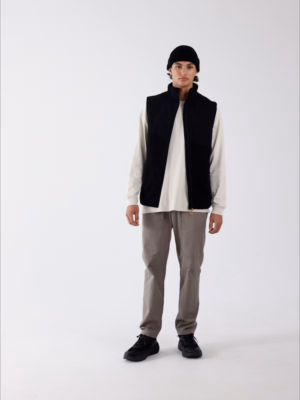 Niskie buty do trekkingu i trailu SPEED HIKER z membraną męskie - beżowe