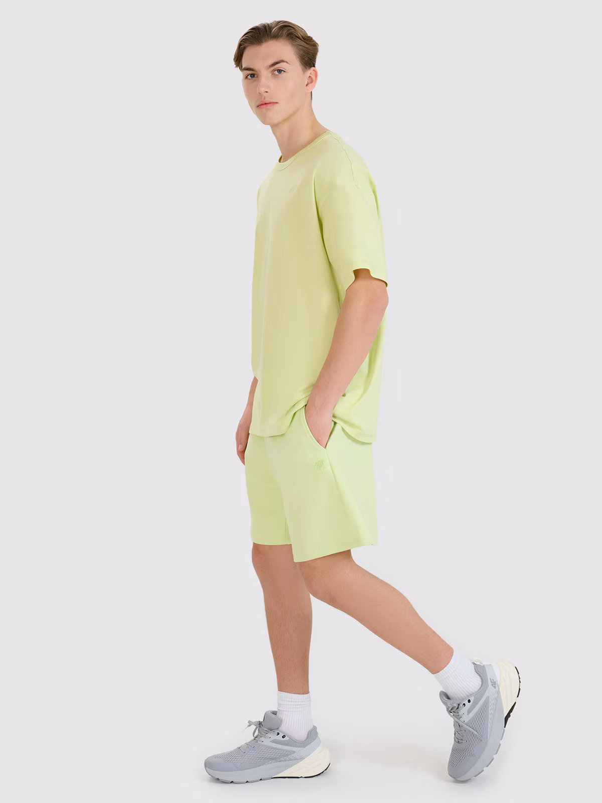 Spodenki dresowe uniseks - szare