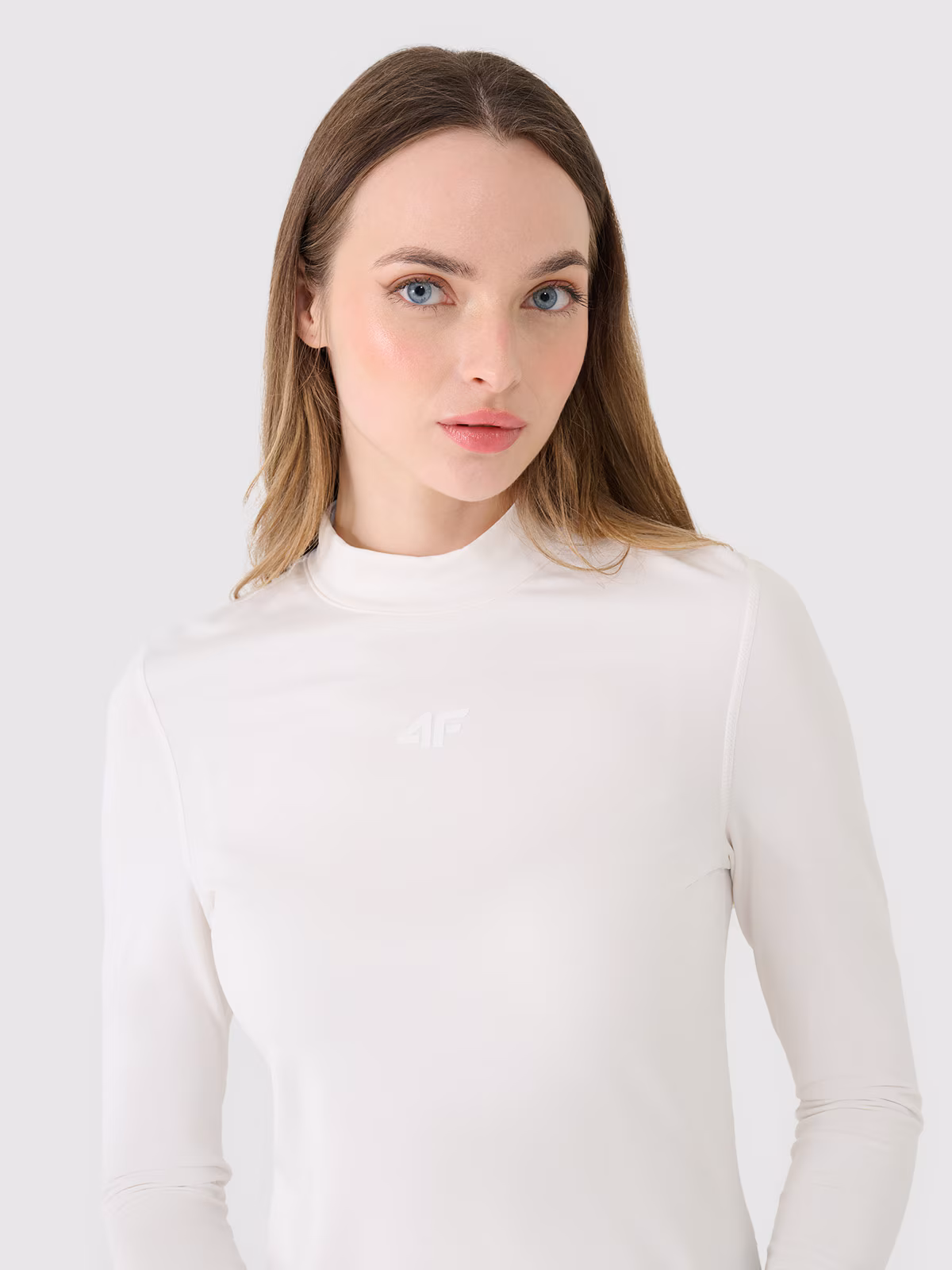 Bielizna termiczna drapana (góra) damska - czarna