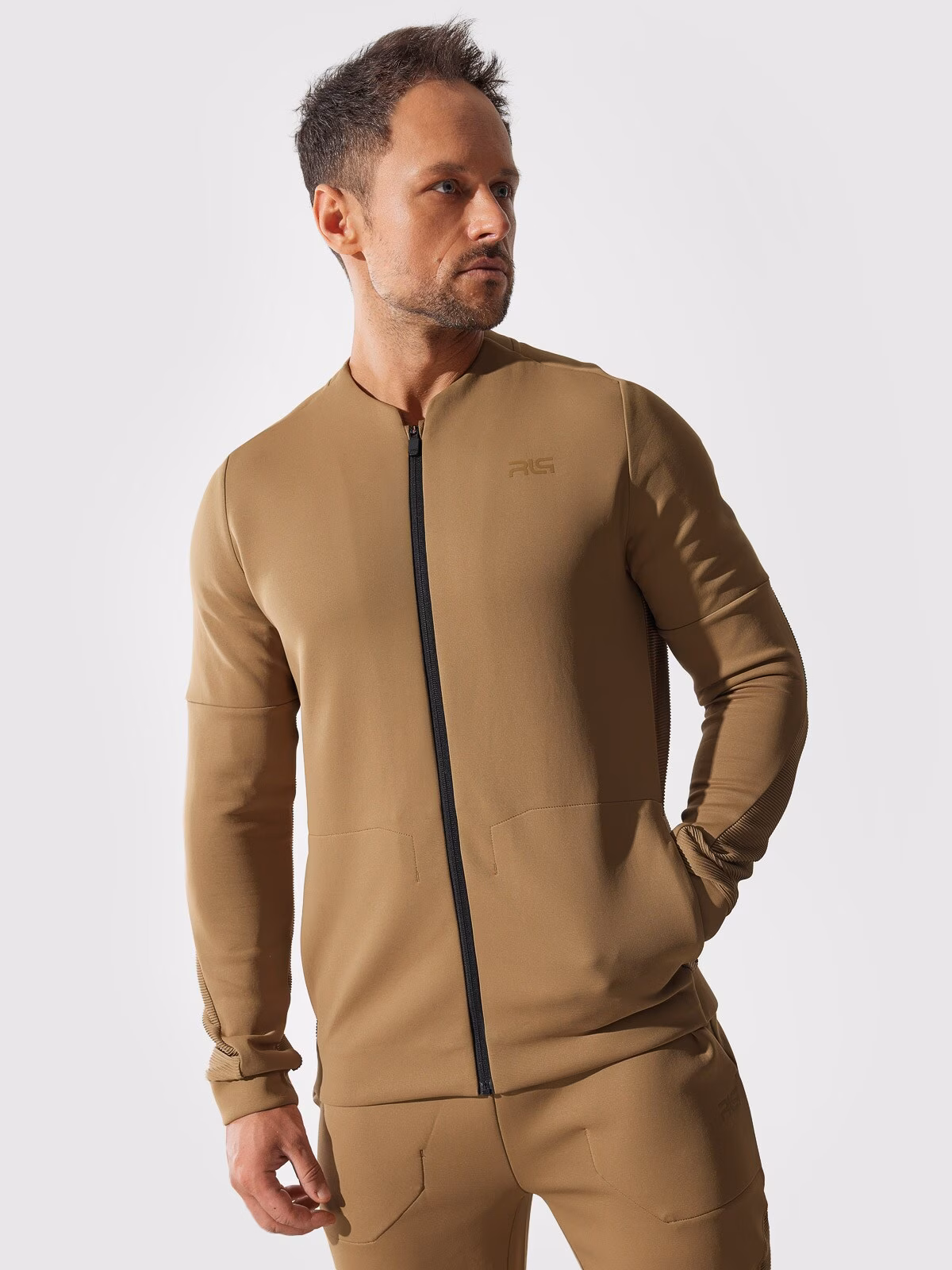 Bluza treningowa szybkoschnąca z materiałów z recyklingu męska 4F x Robert Lewandowski