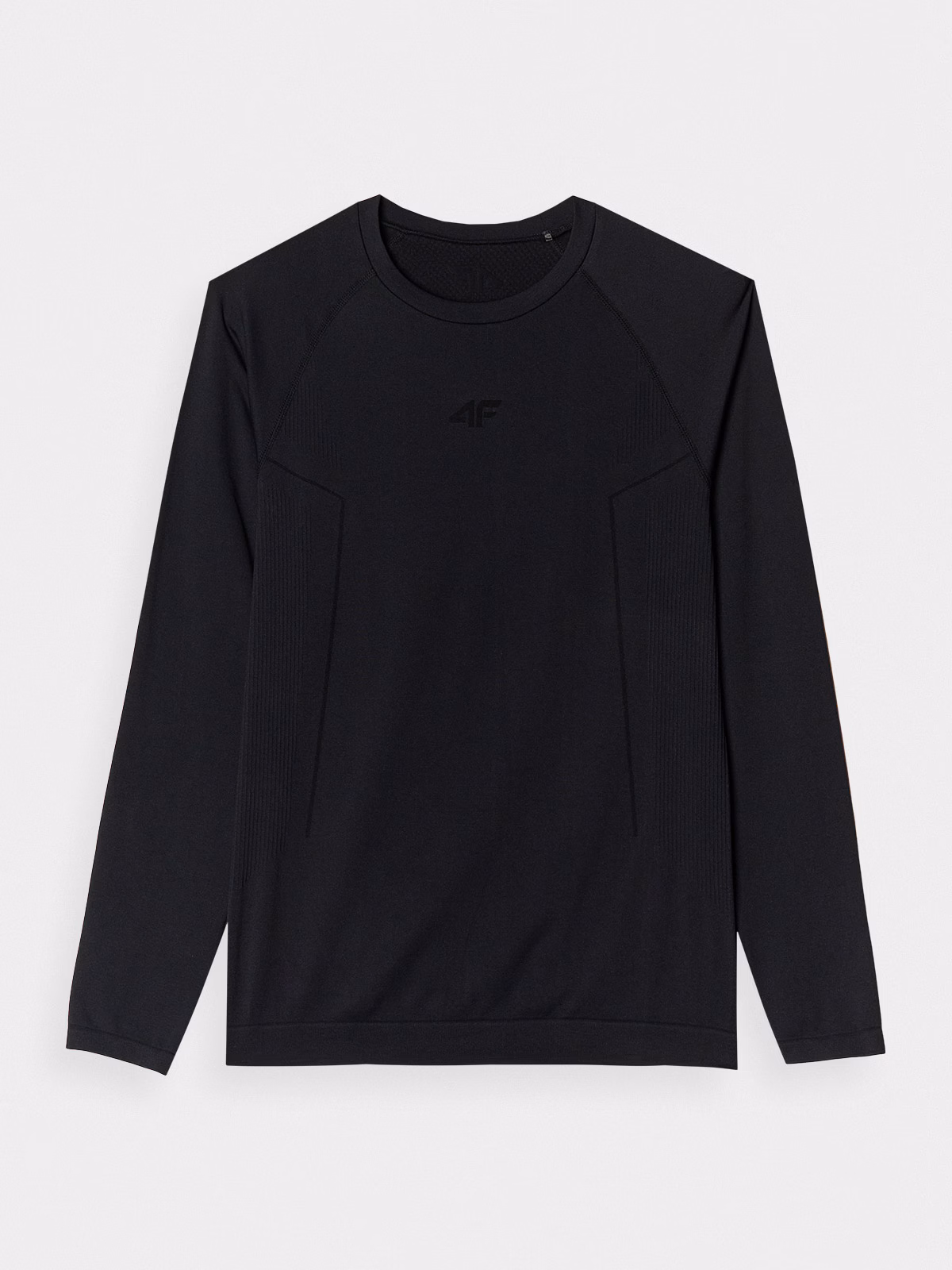 Bielizna termoaktywna bezszwowa (góra) męska - czarna